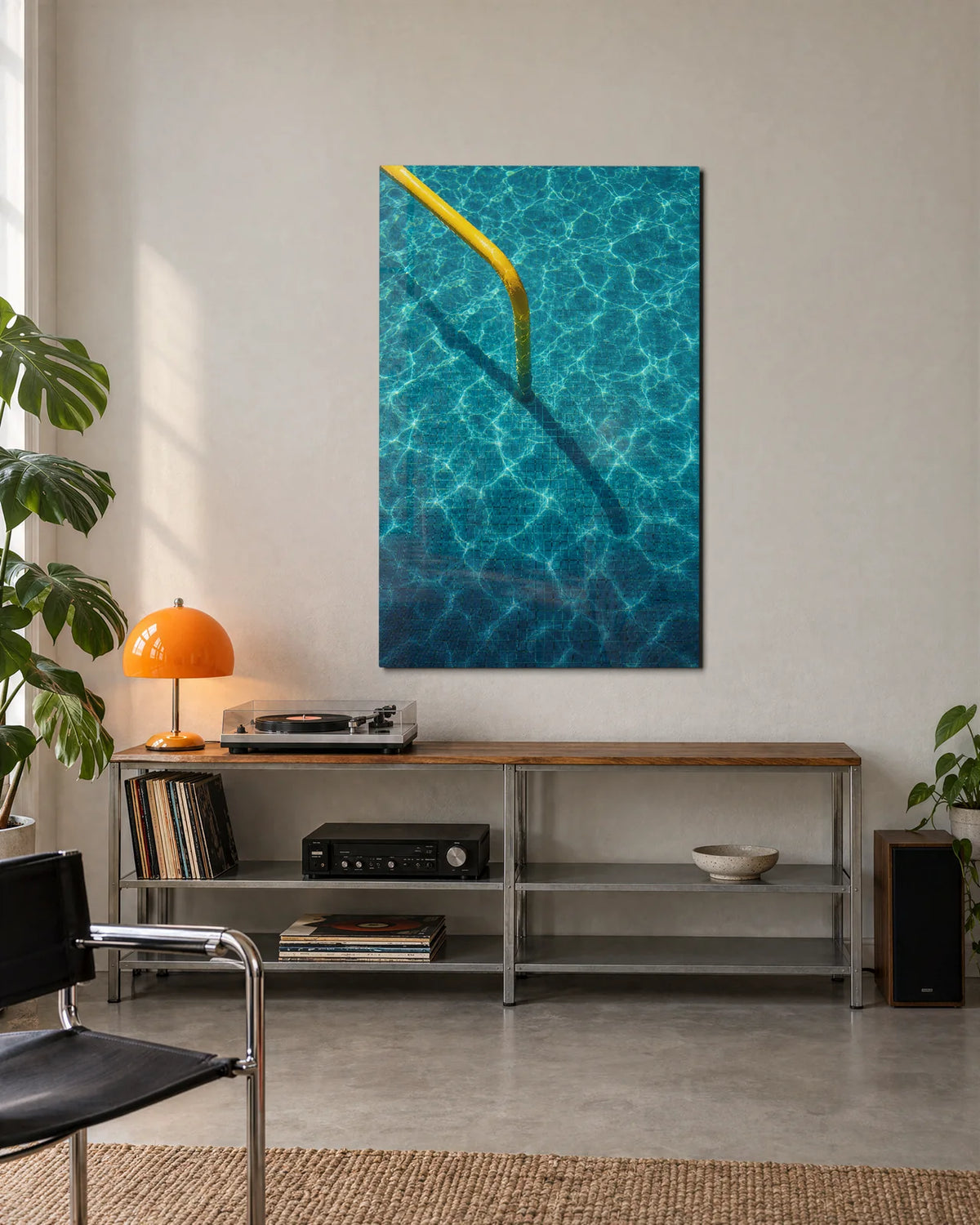 Poolside Line — shown in a living space