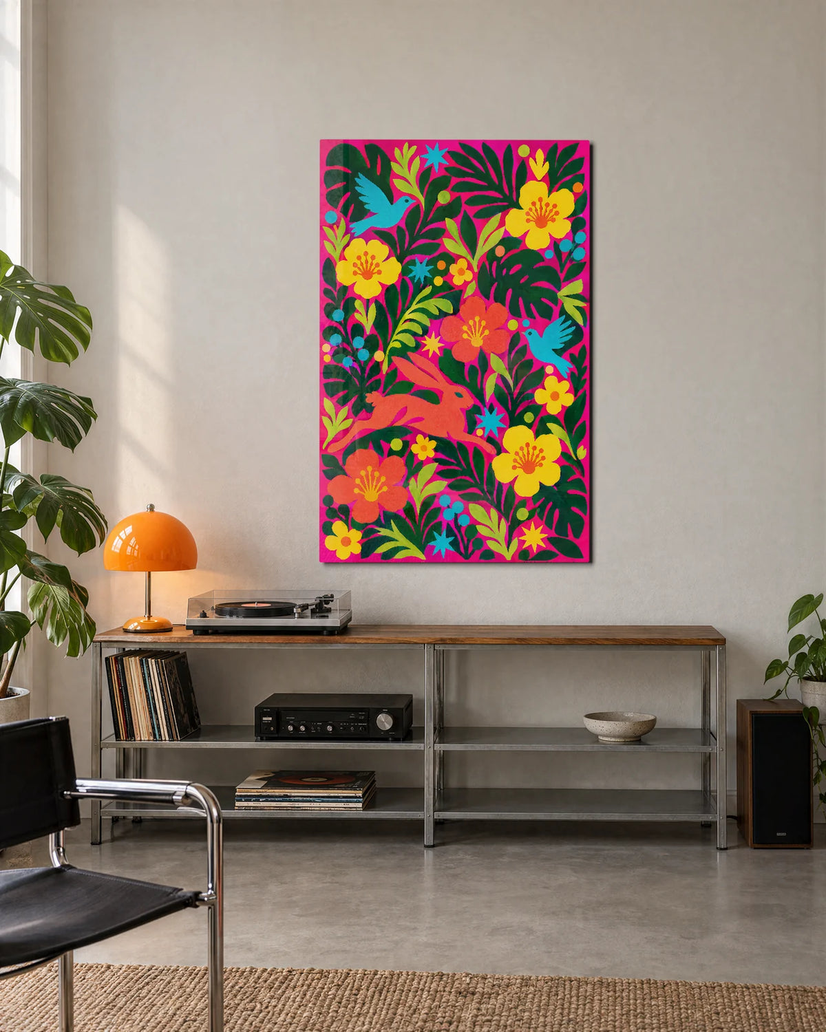 Garden at Full Volume — shown in a living space