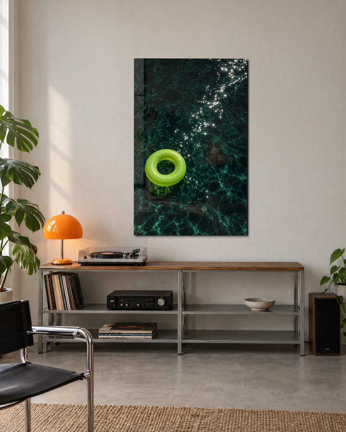 Floating Green — shown in a living space