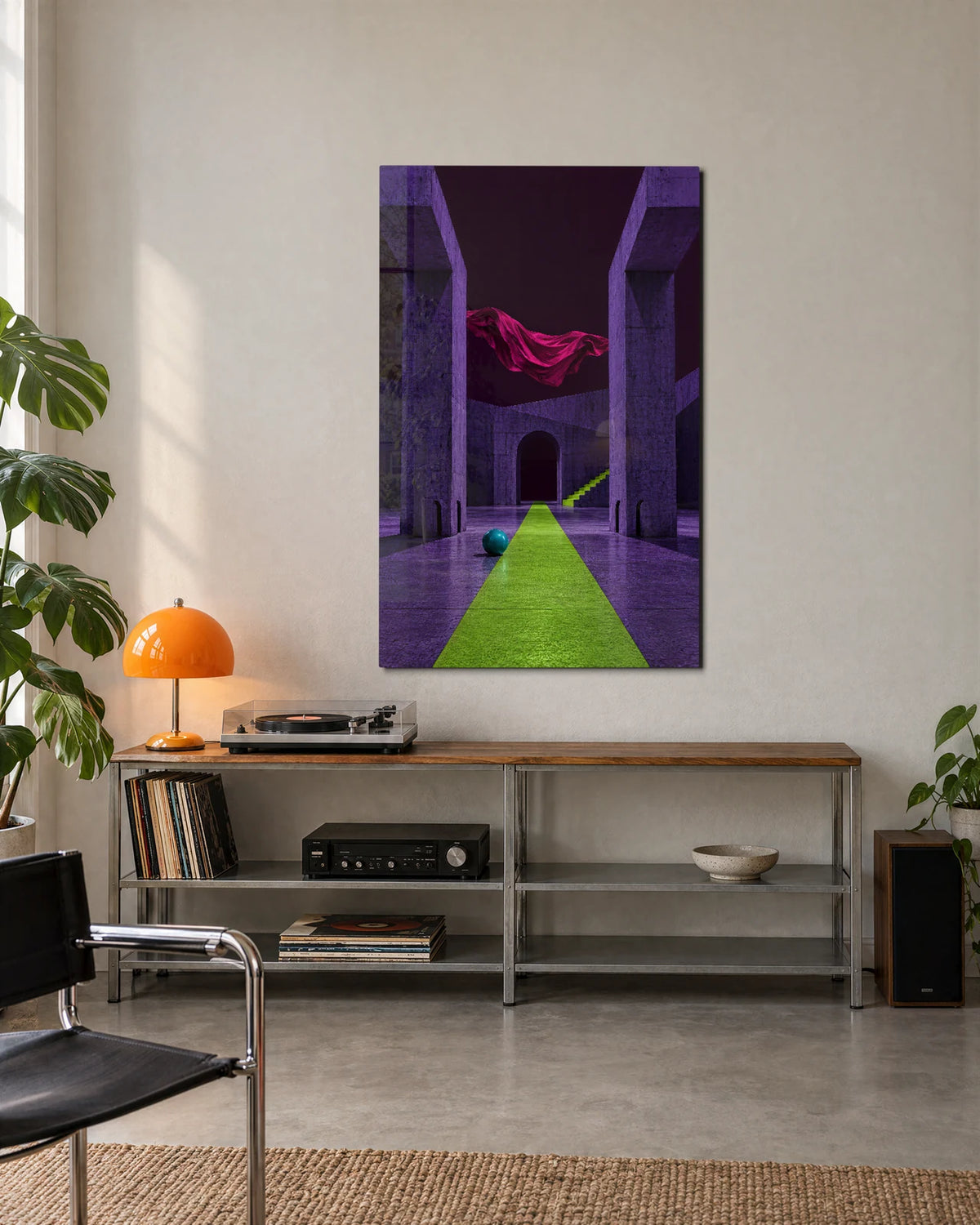 The Green Path — shown in a living space