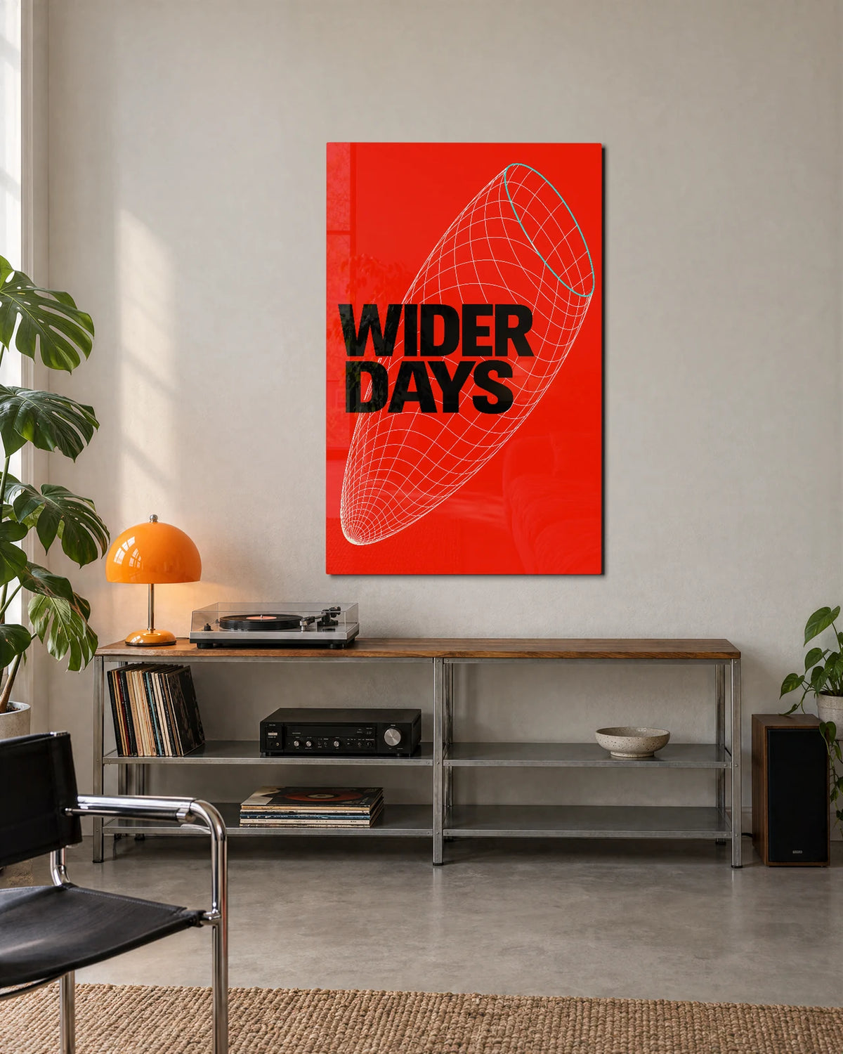 Wider Days — shown in a living space