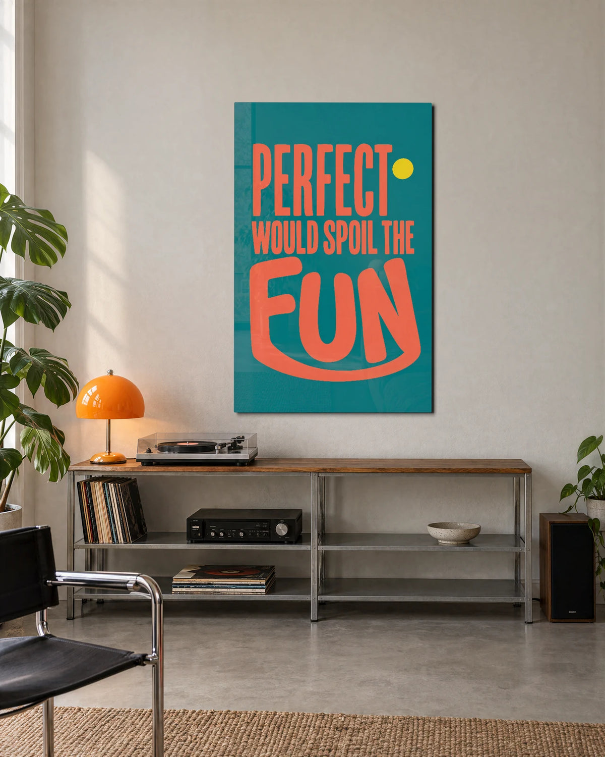 Perfect Would Spoil It — shown in a living space