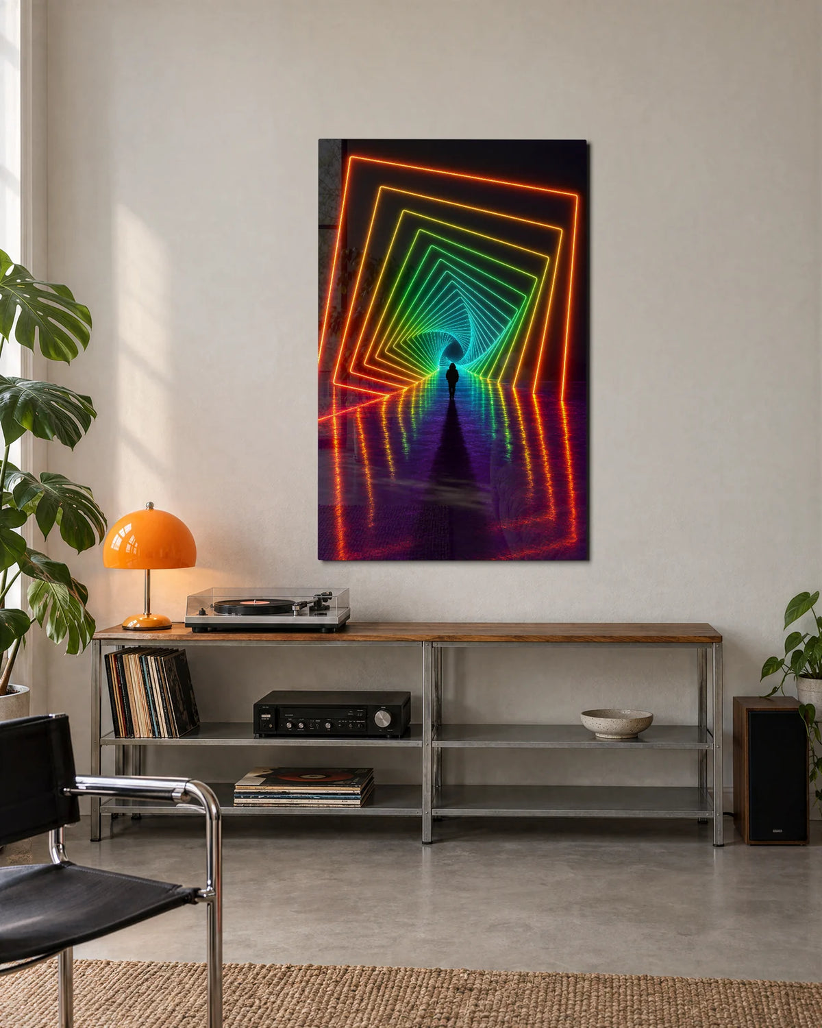 Follow the Light — shown in a living space