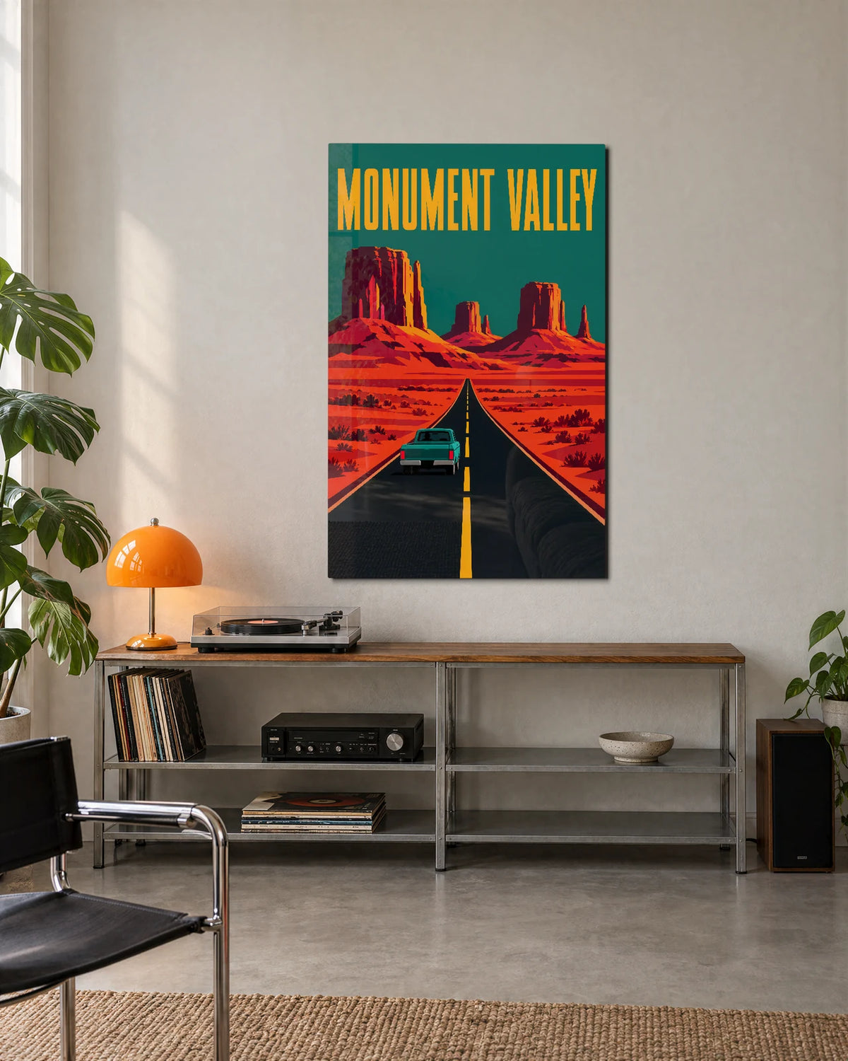 Road to Monument Valley — shown in a living space
