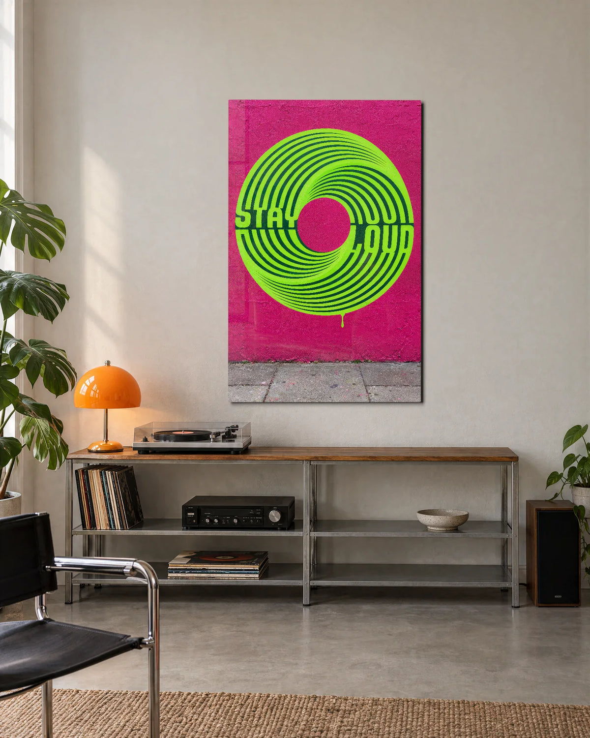 Stay Loud — shown in a living space