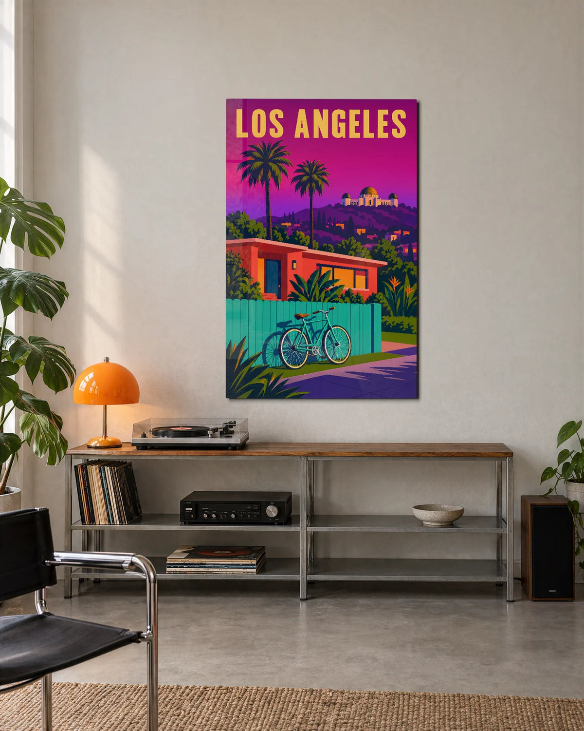 Los Angeles Afternoon — shown in a living space