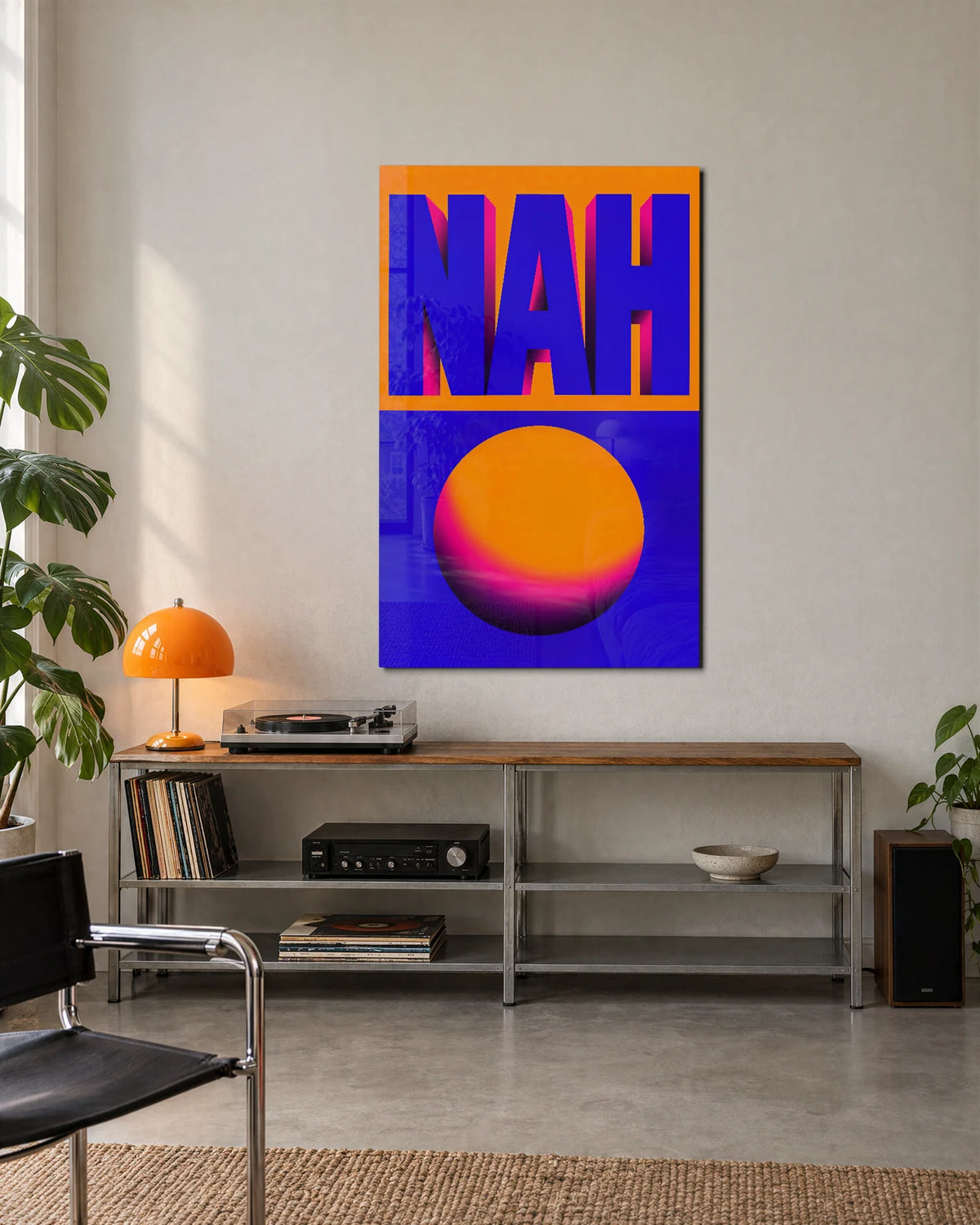 Nah in Colour — shown in a living space