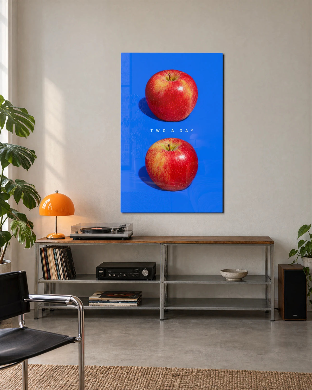 Two a Day — shown in a living space