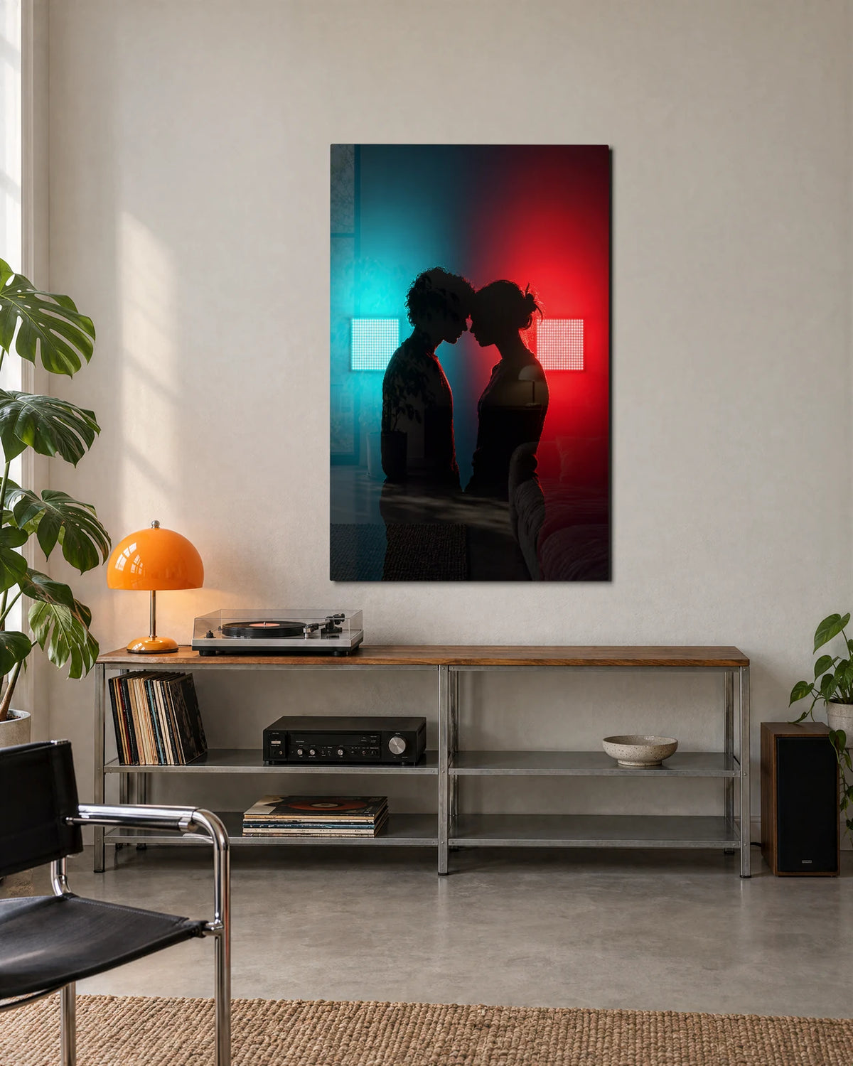 Where Colours Meet — shown in a living space