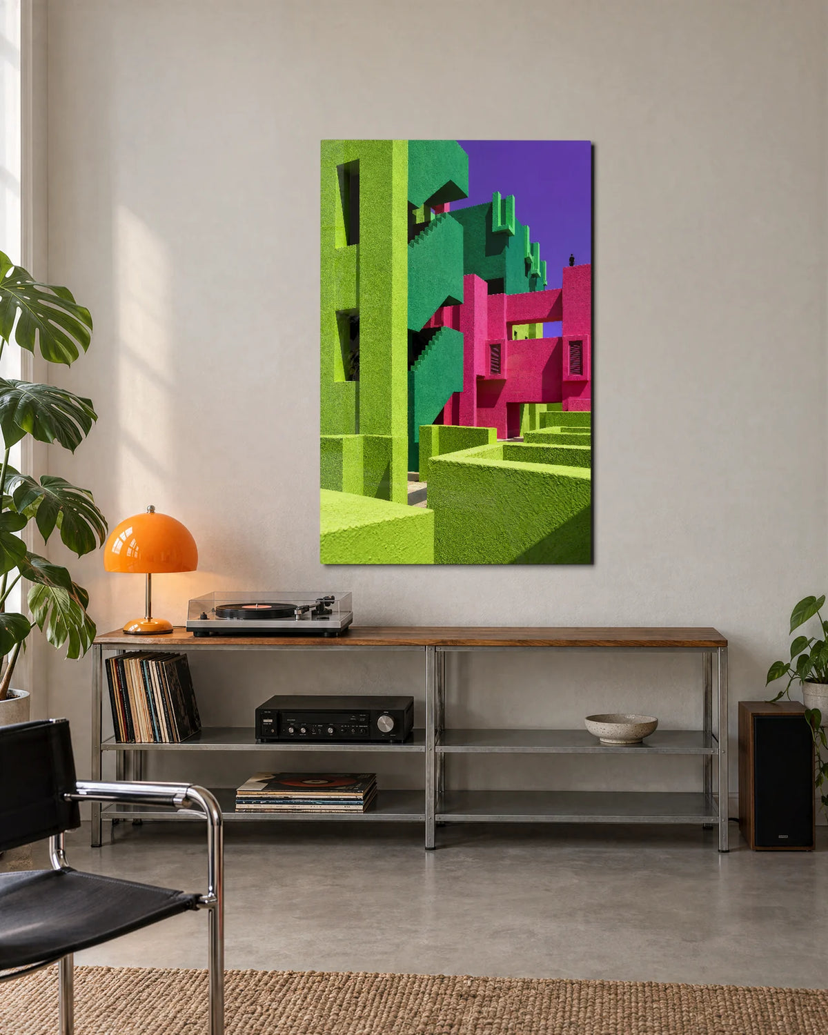 Colour Around the Corner — shown in a living space