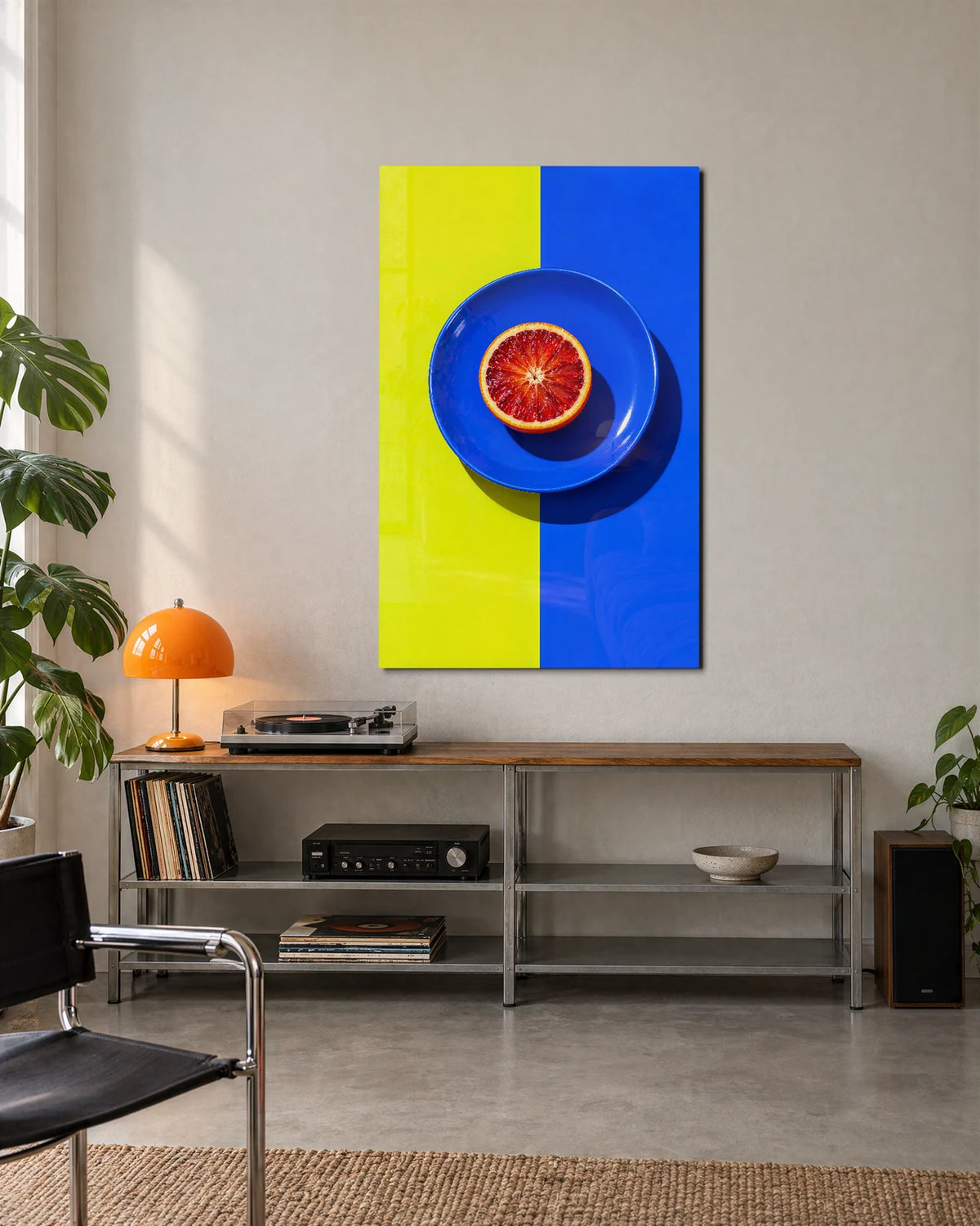 One Slice Centre Stage — shown in a living space