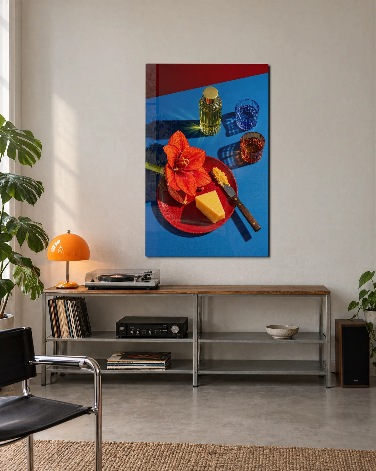 An Unusual Table — shown in a living space