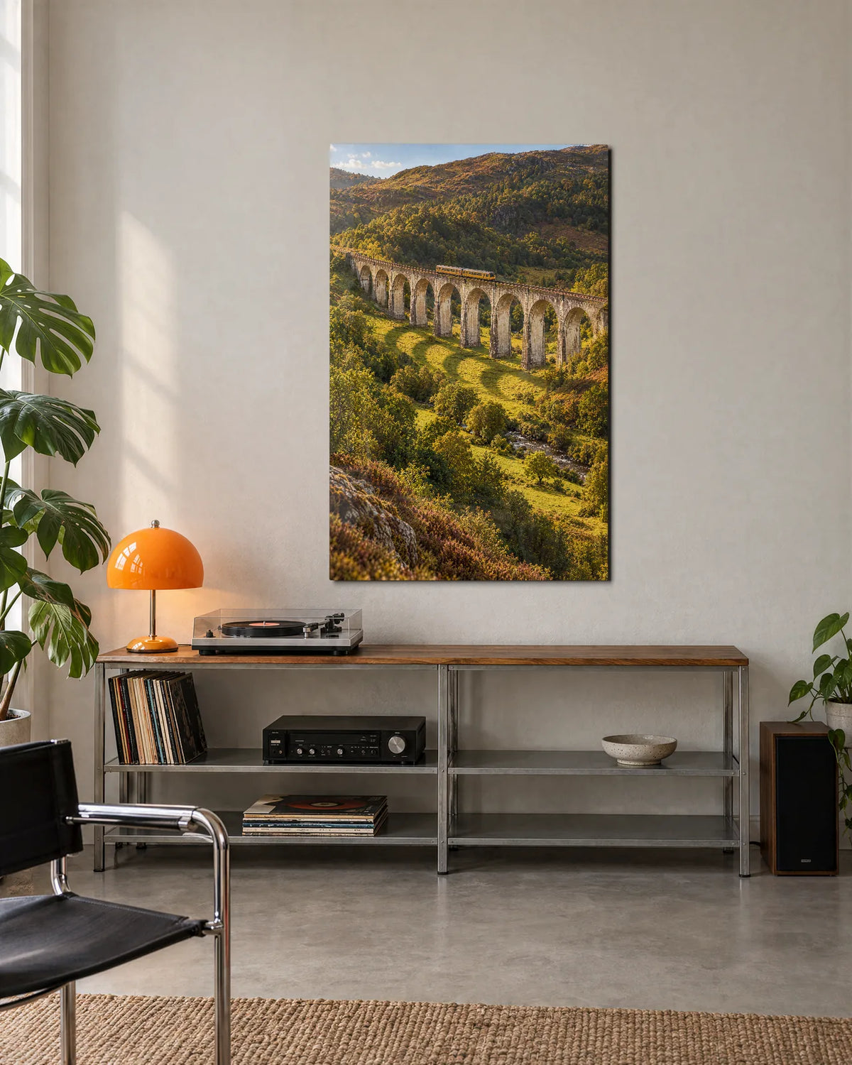 Across the Valley — shown in a living space