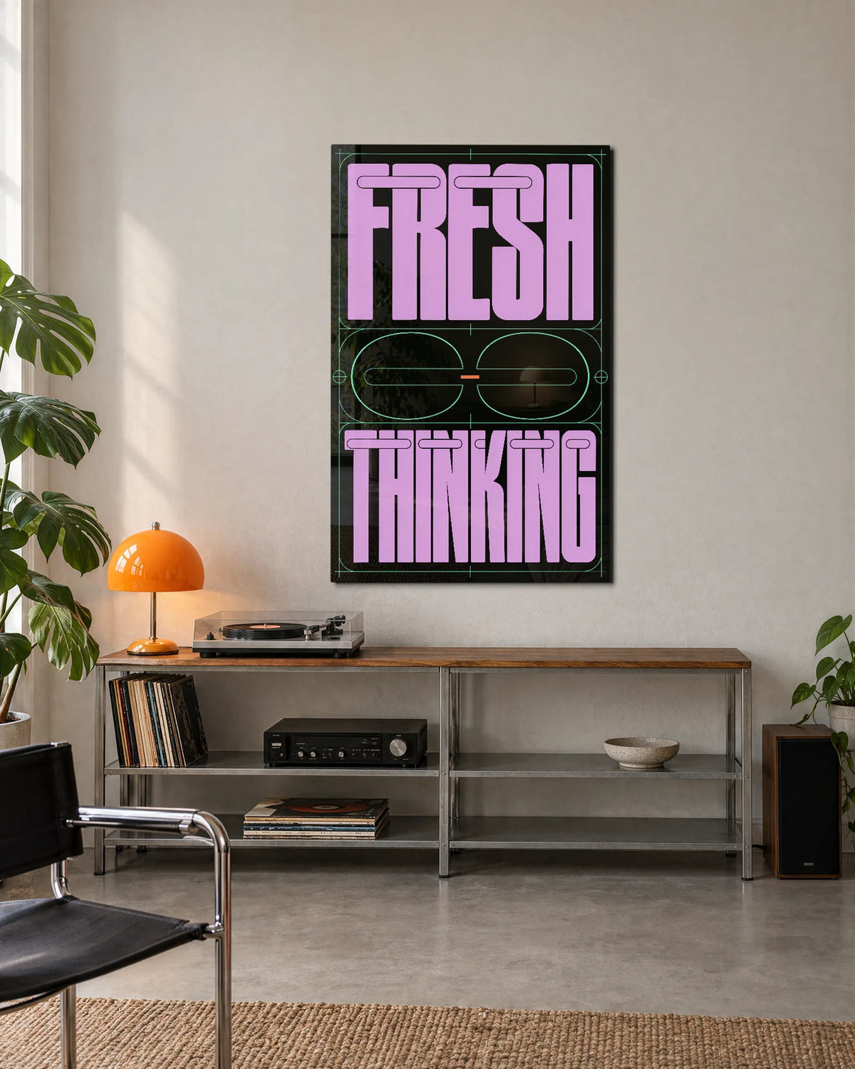 Fresh Thinking — shown in a living space