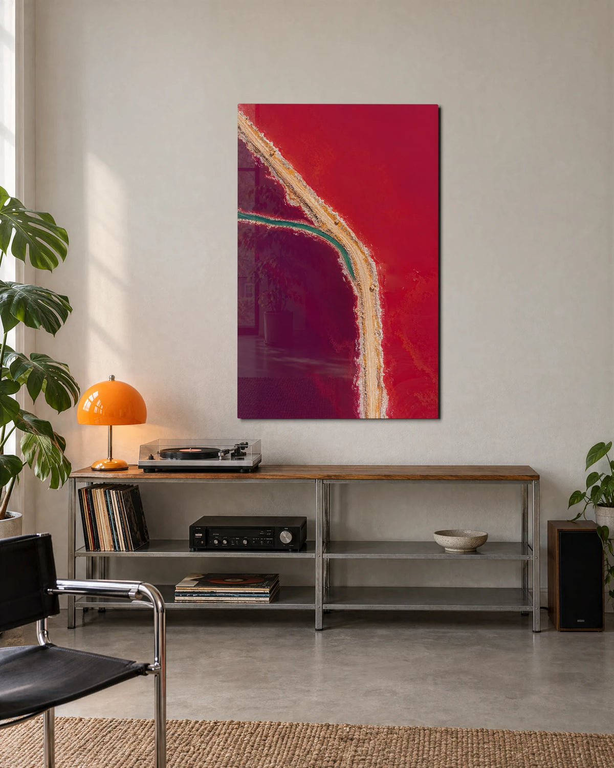 Salt Lines — shown in a living space