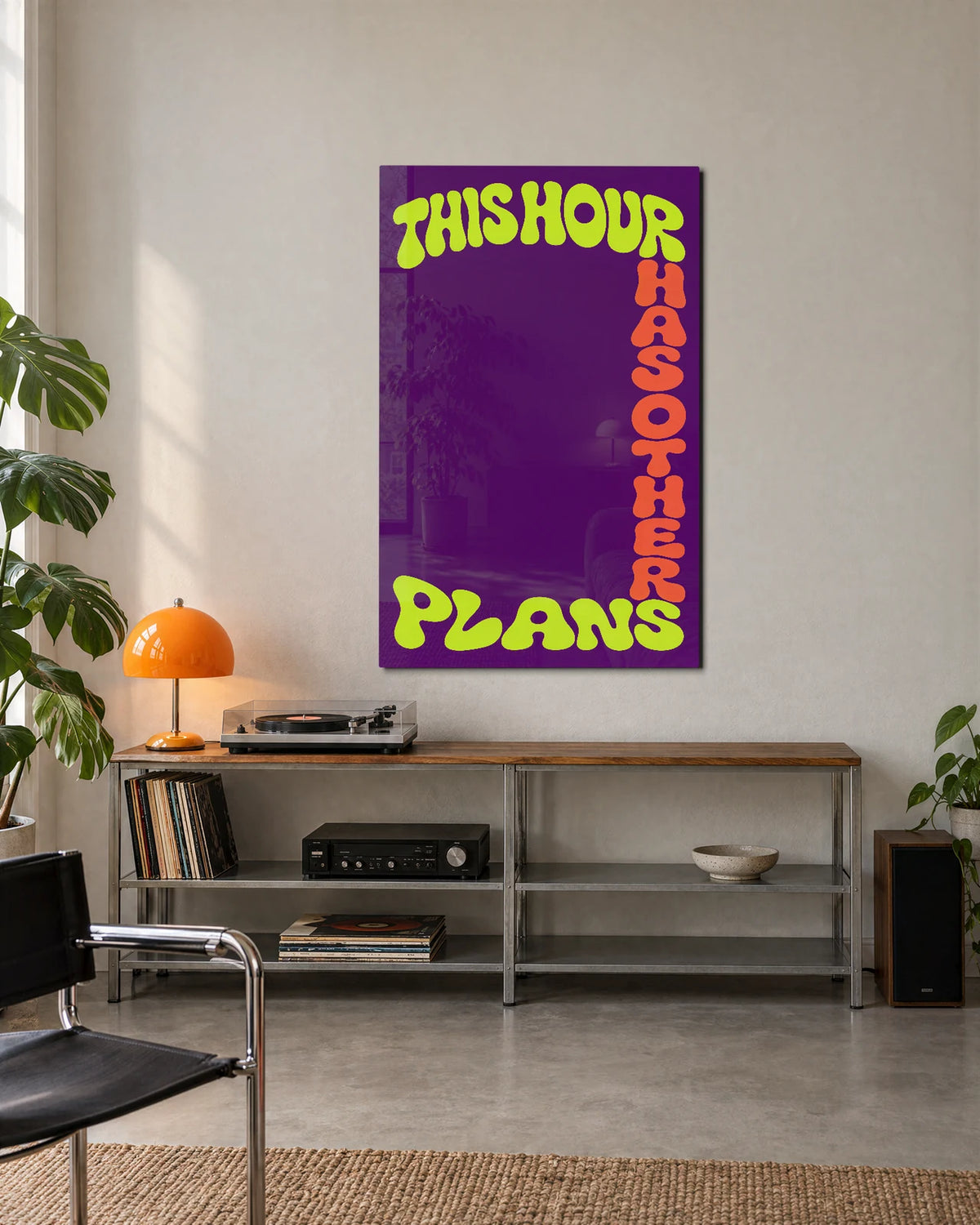 This Hour Has Other Plans — shown in a living space