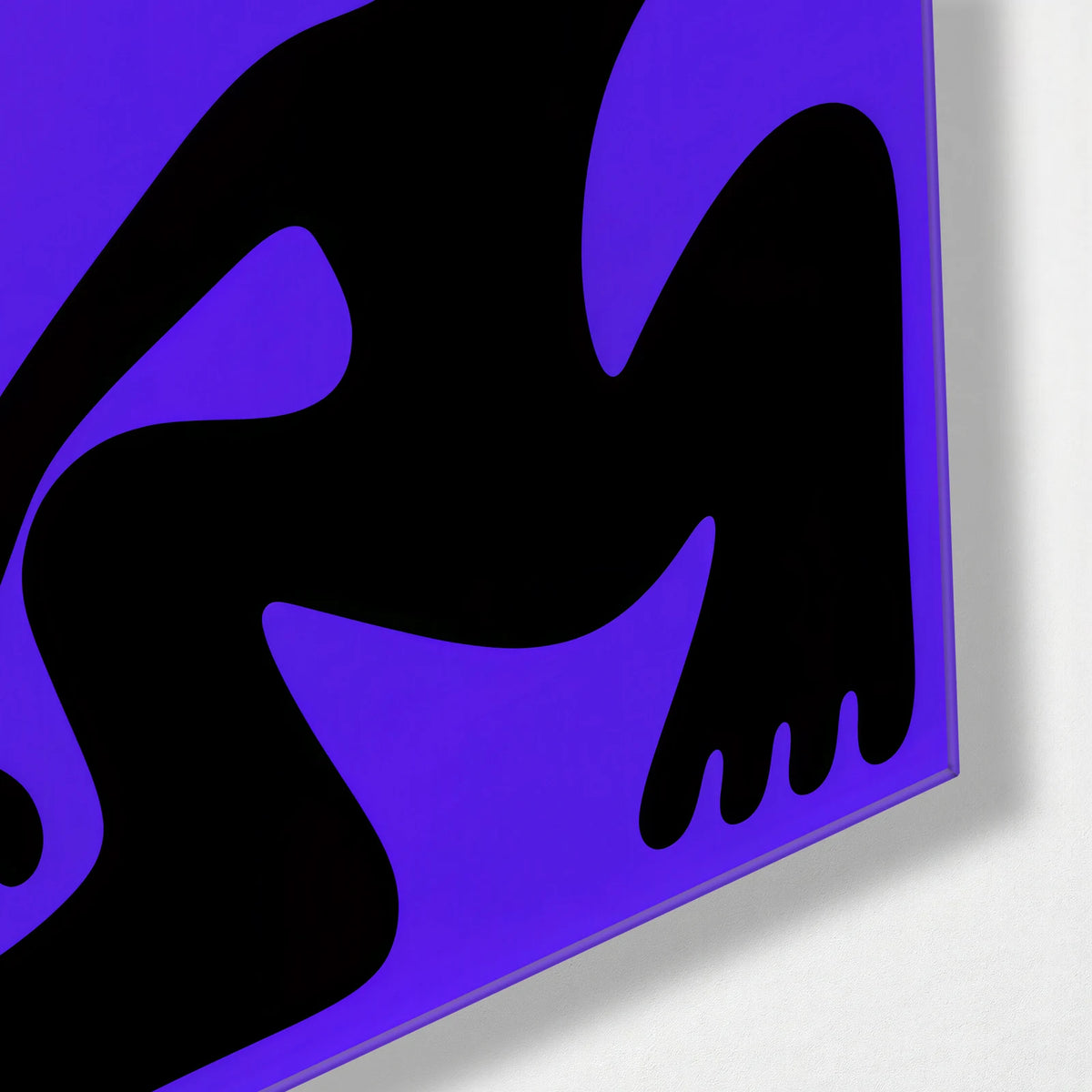 Just Within Reach — corner detail of glass wall art
