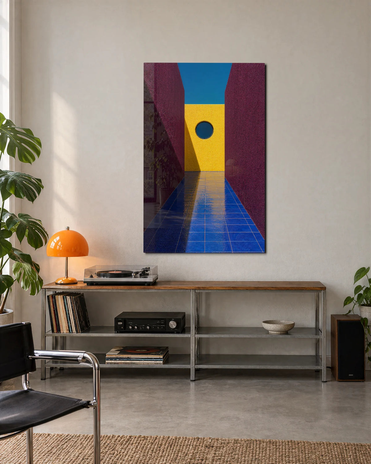Passage to Yellow — shown in a living space