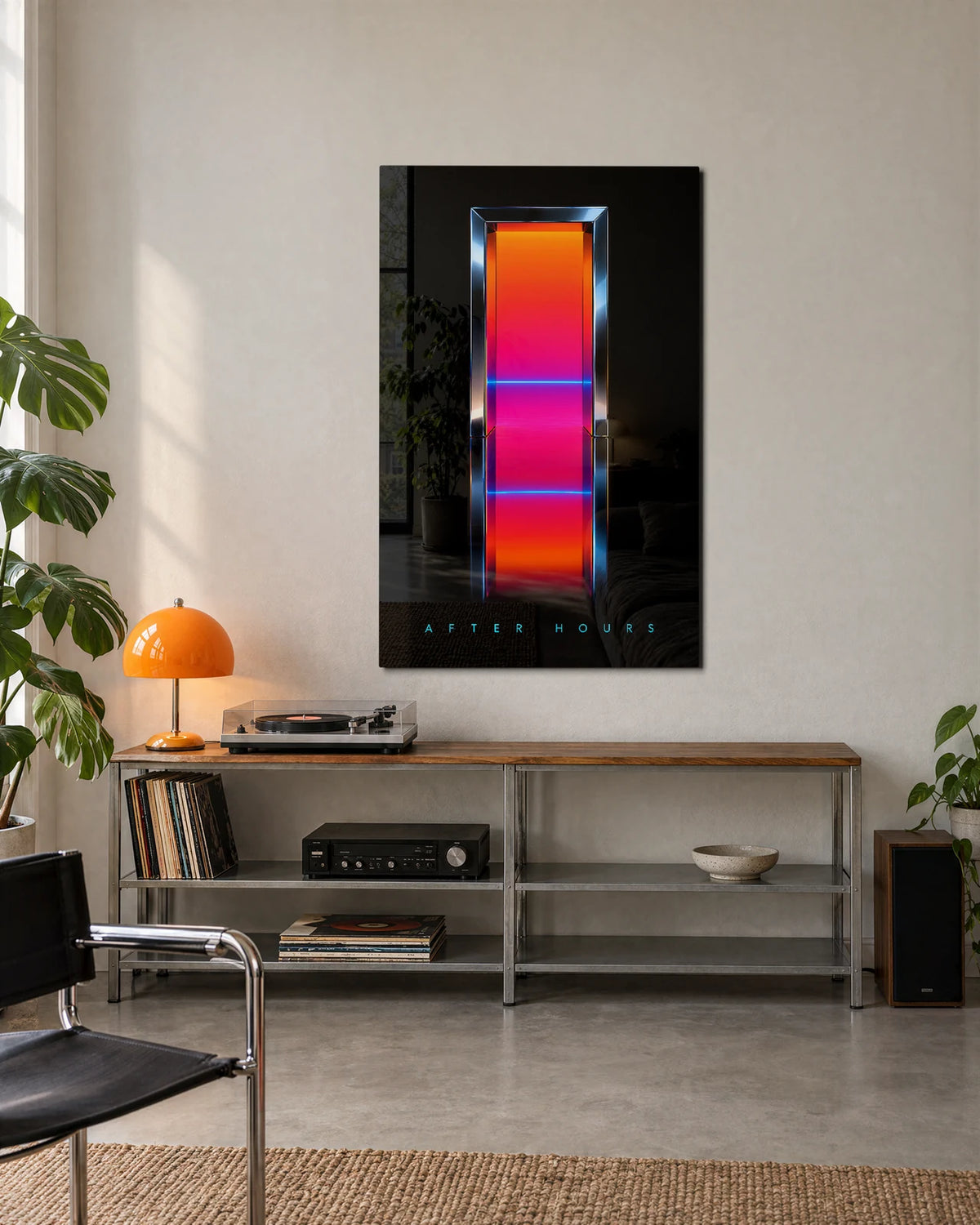 After Hours Portal — shown in a living space