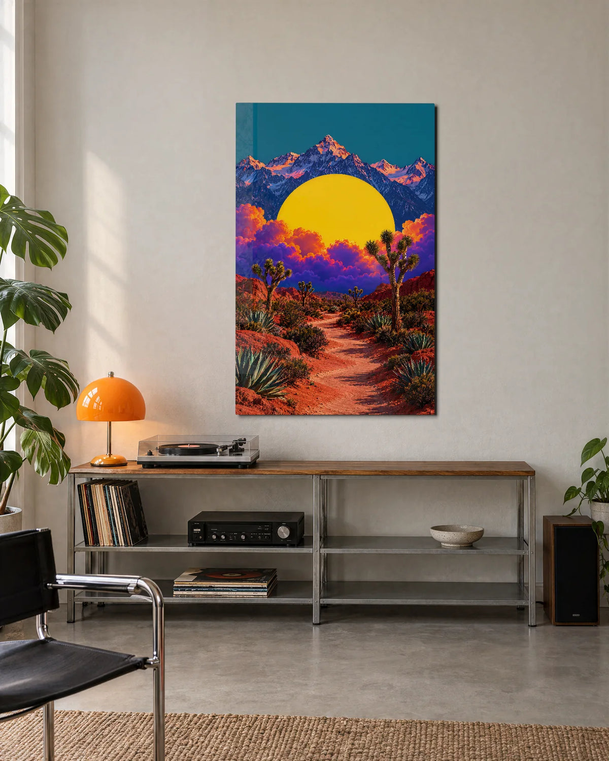 Desert Beyond Daylight — shown in a living space