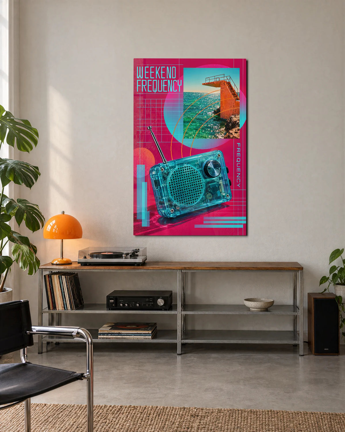 Weekend Frequency — shown in a living space