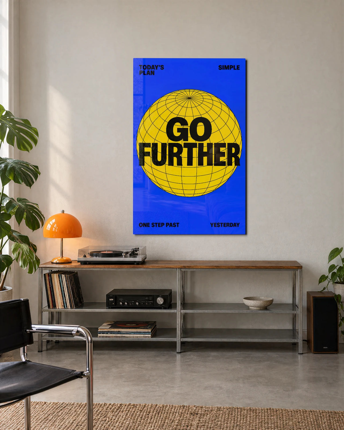 Go Further — shown in a living space