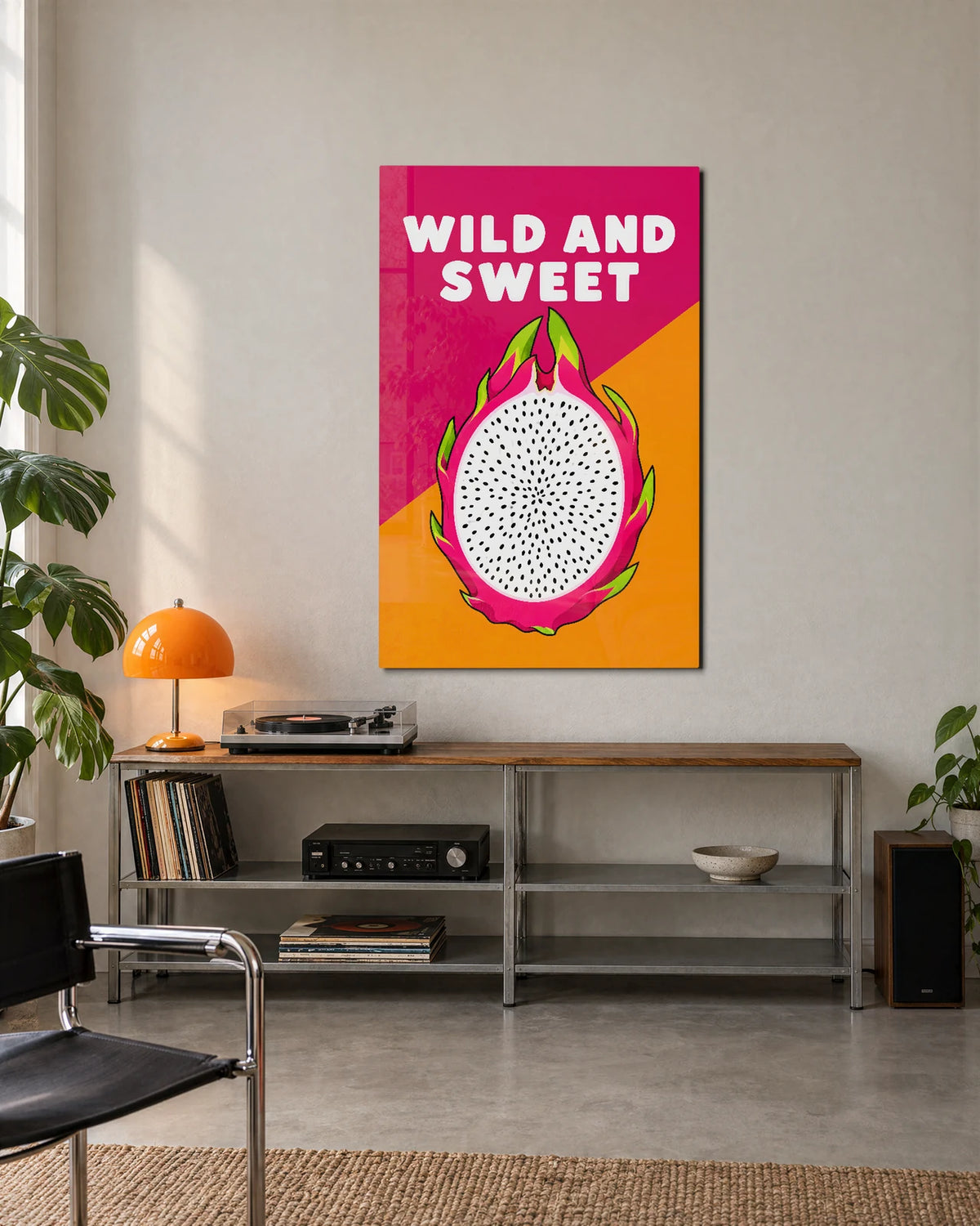 Wild and Sweet — shown in a living space