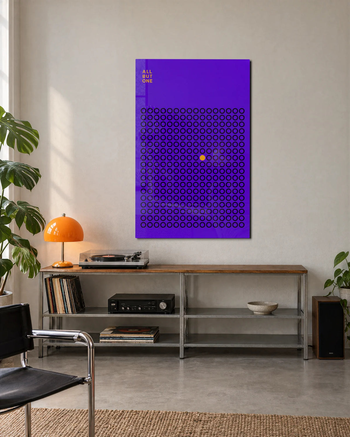 All but One — shown in a living space