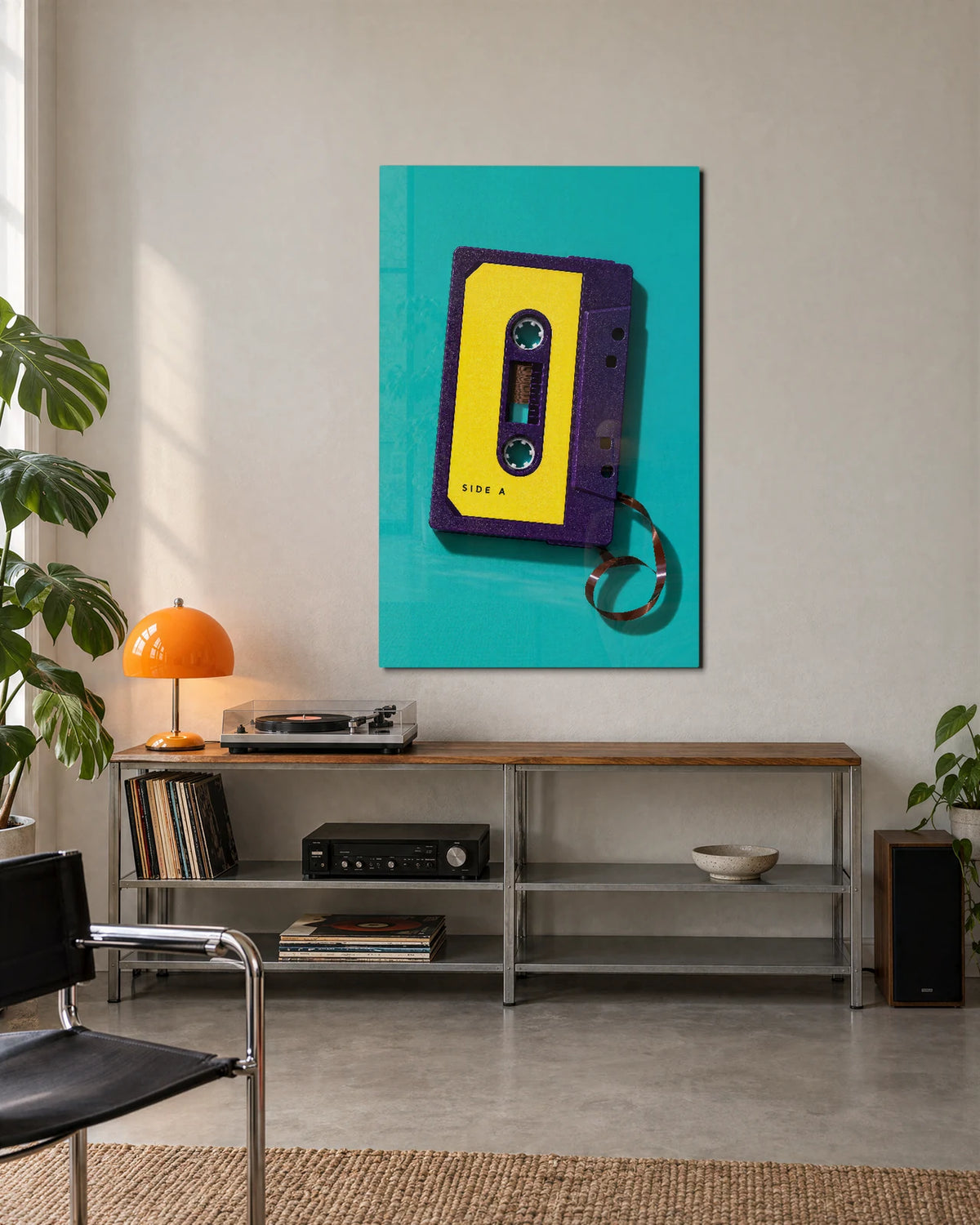 Side A — shown in a living space