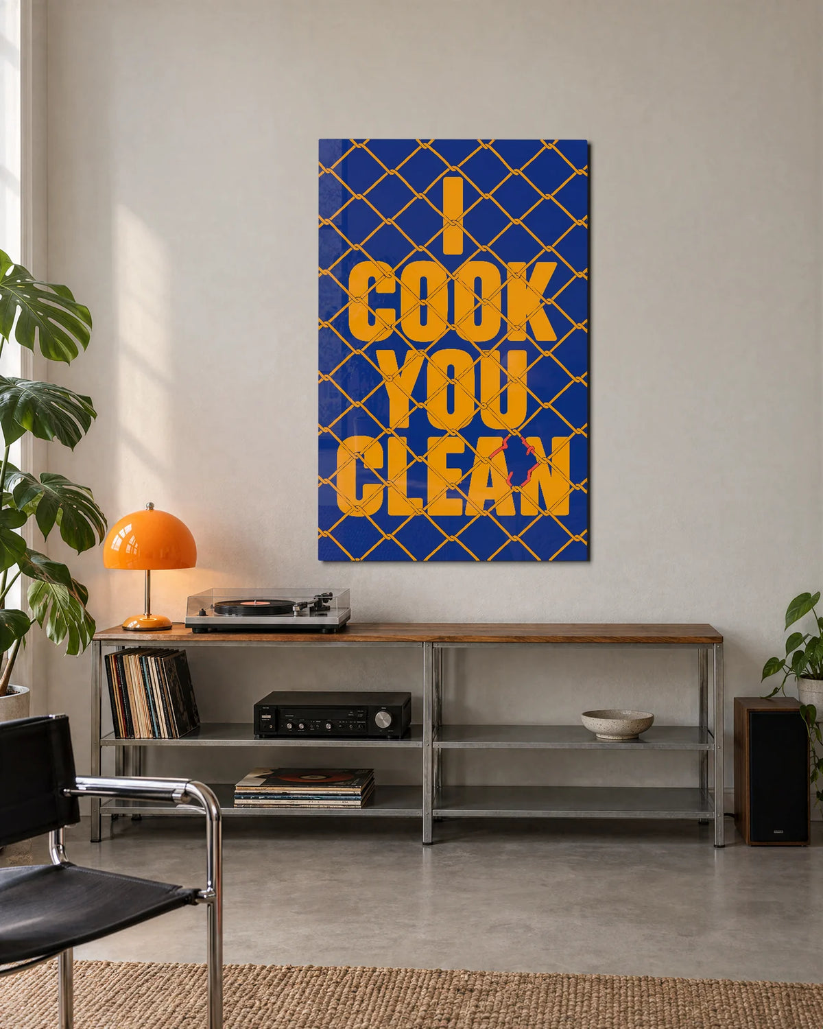 I Cook You Clean — shown in a living space