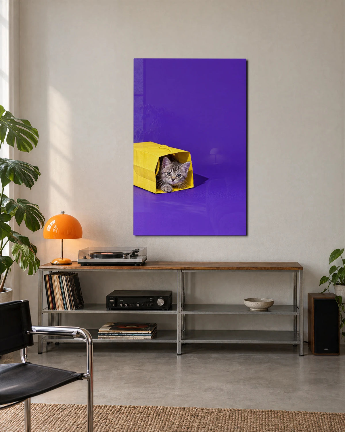 The Best Part of Shopping — shown in a living space