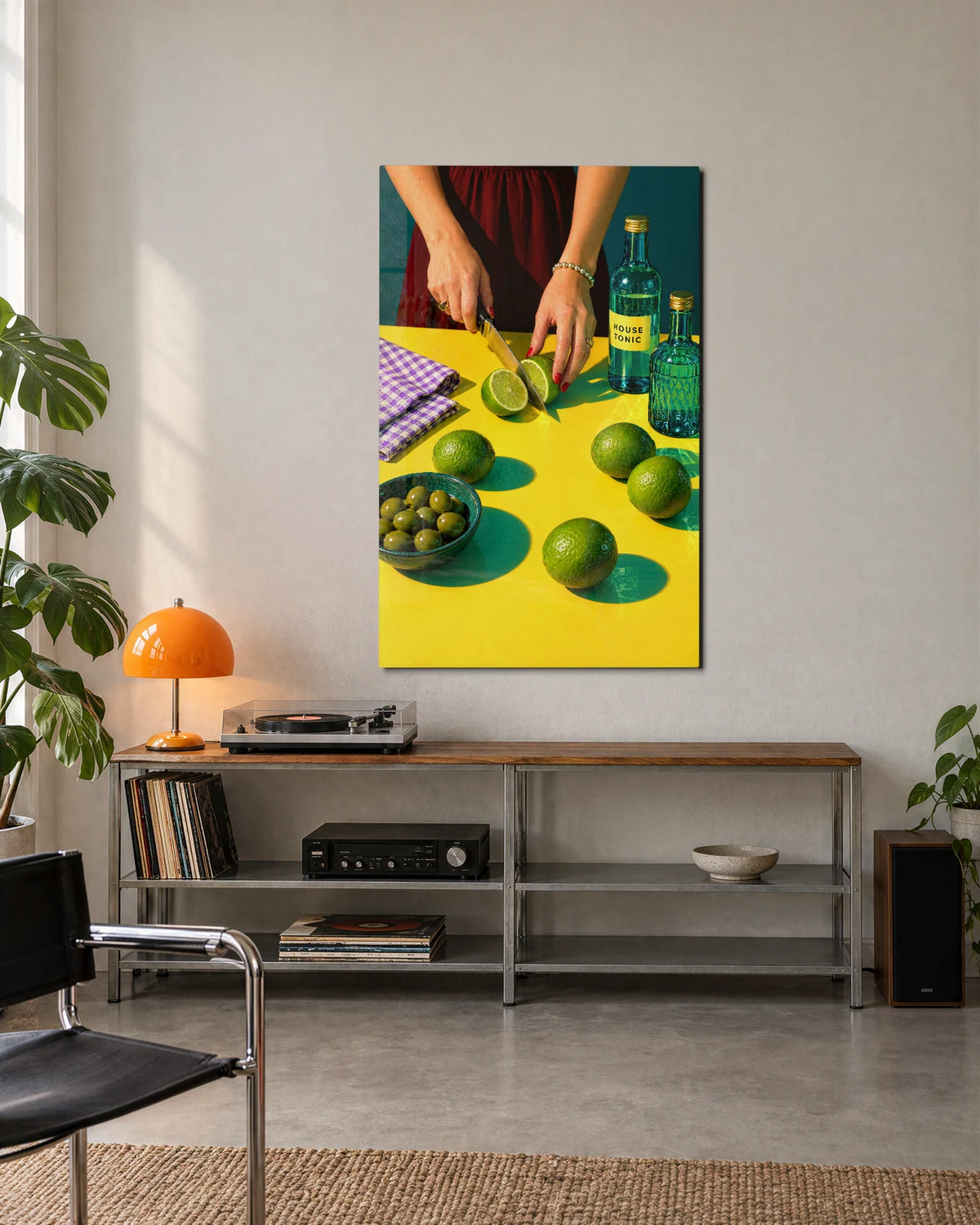 Limes for Later — shown in a living space