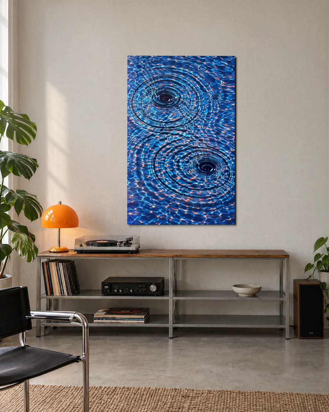 Two Ripples — shown in a living space