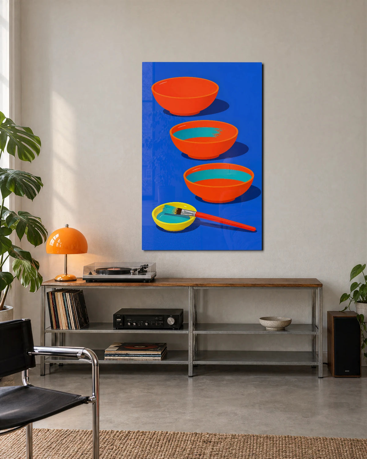 Colour in the Bowl — shown in a living space