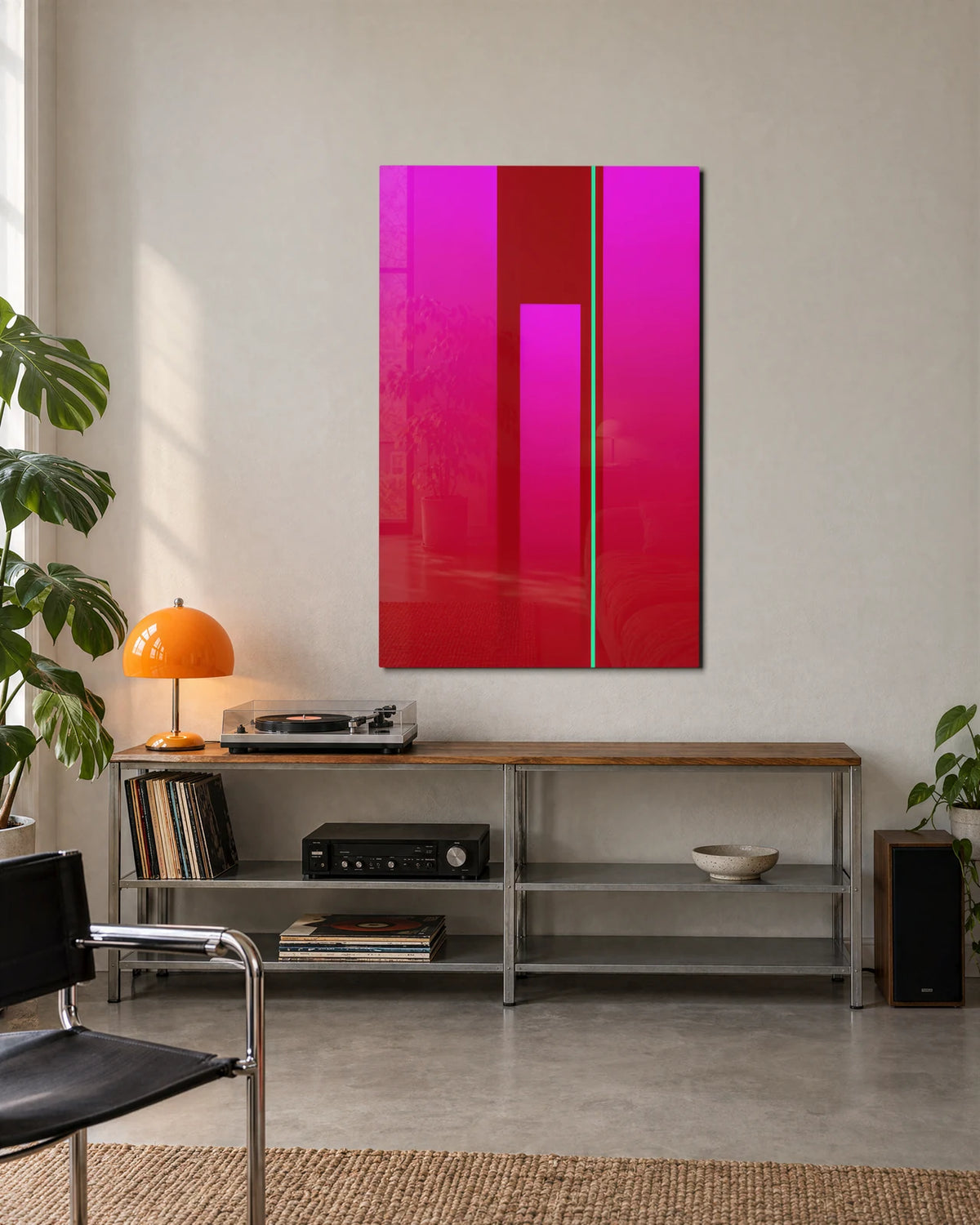 A Thin Green Line — shown in a living space