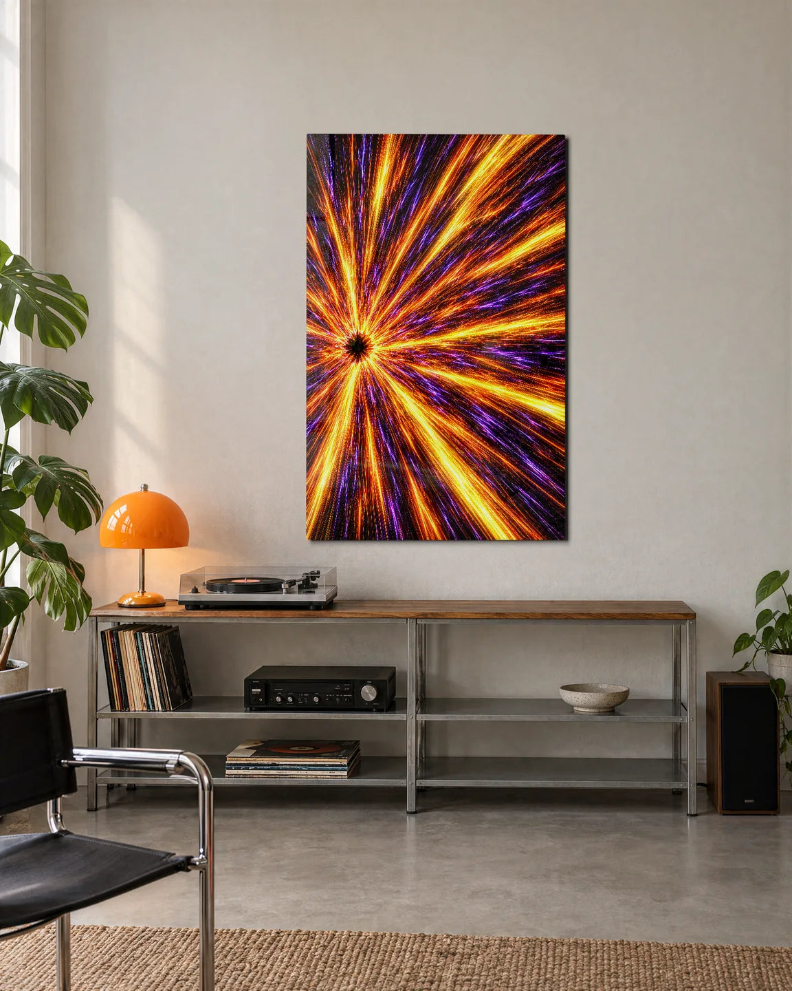 Light From a Point — shown in a living space