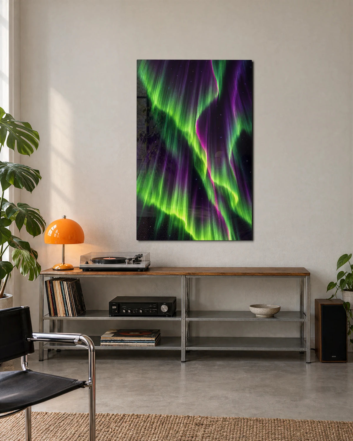 Green Sky Curtains — shown in a living space