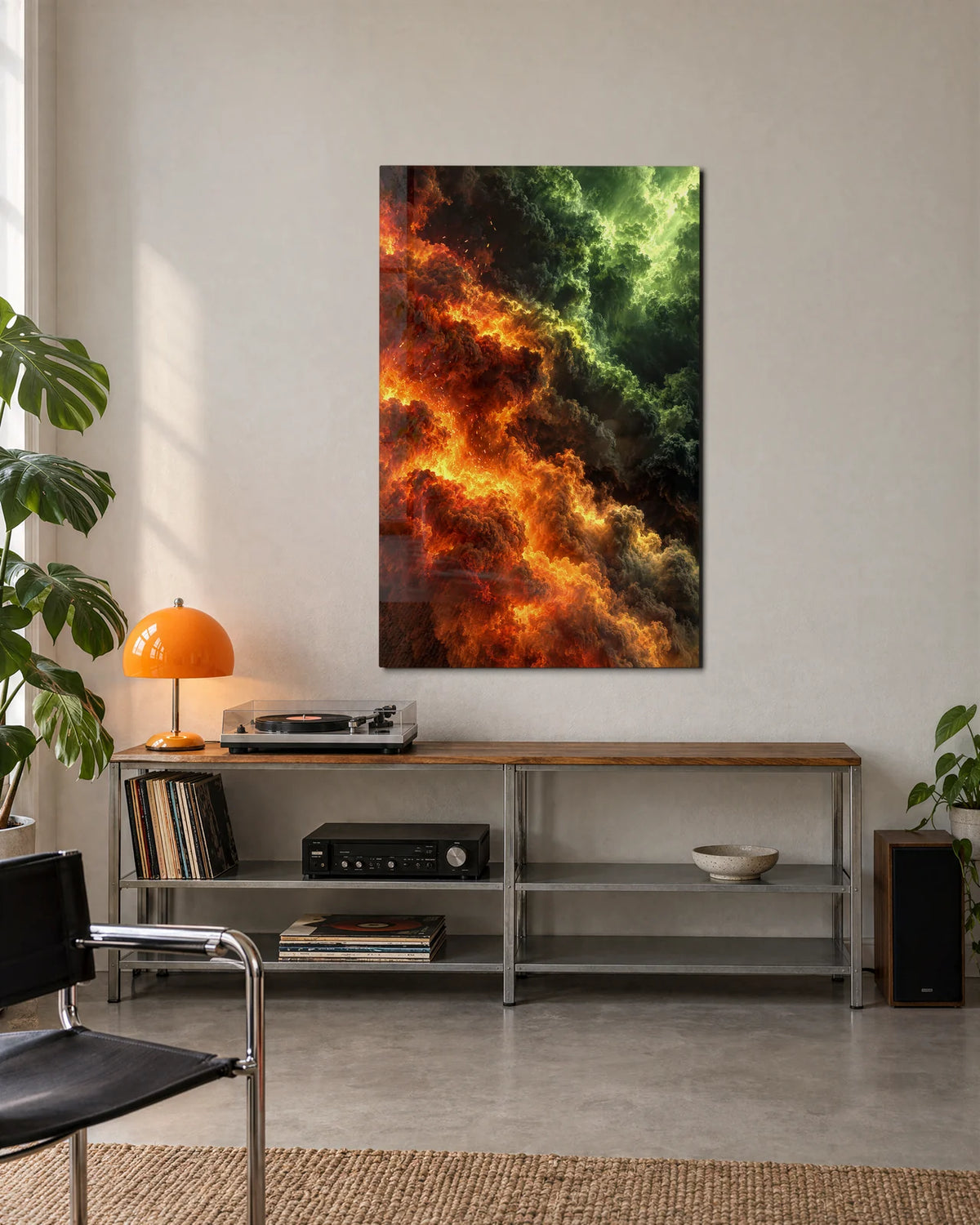 Clouds at the Edge — shown in a living space