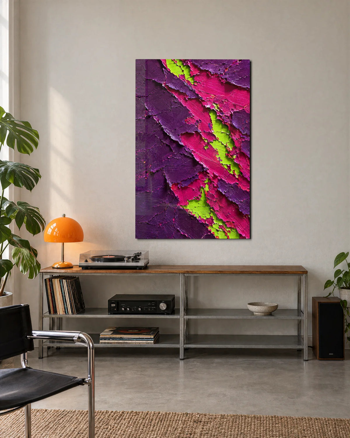 Colour under the Surface — shown in a living space