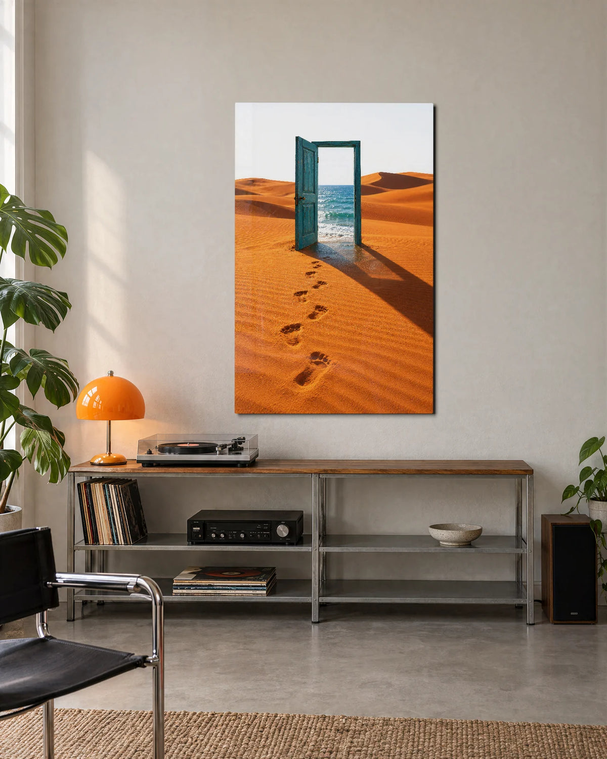 A Door Beyond the Dunes — shown in a living space