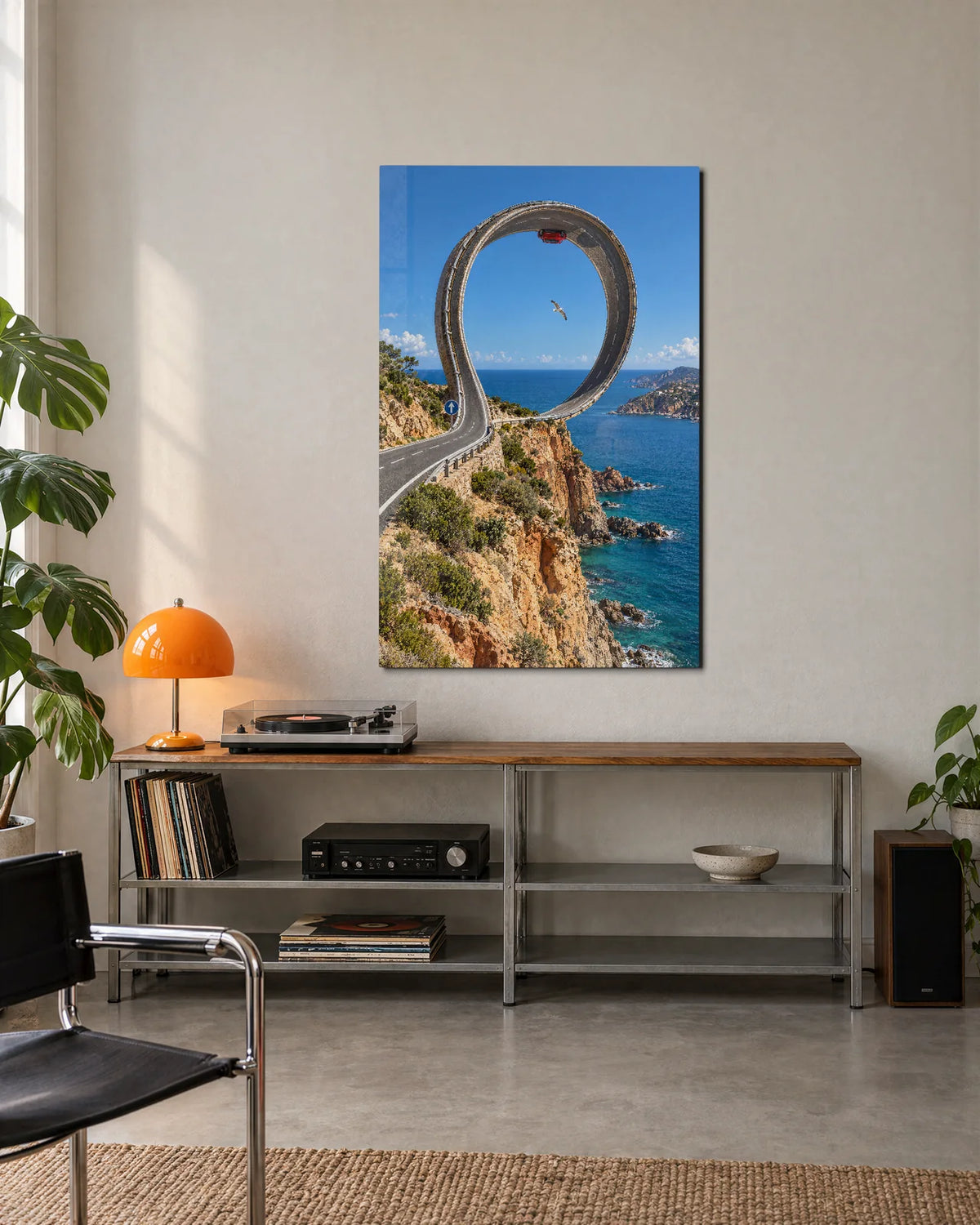 The Coastal Loop — shown in a living space