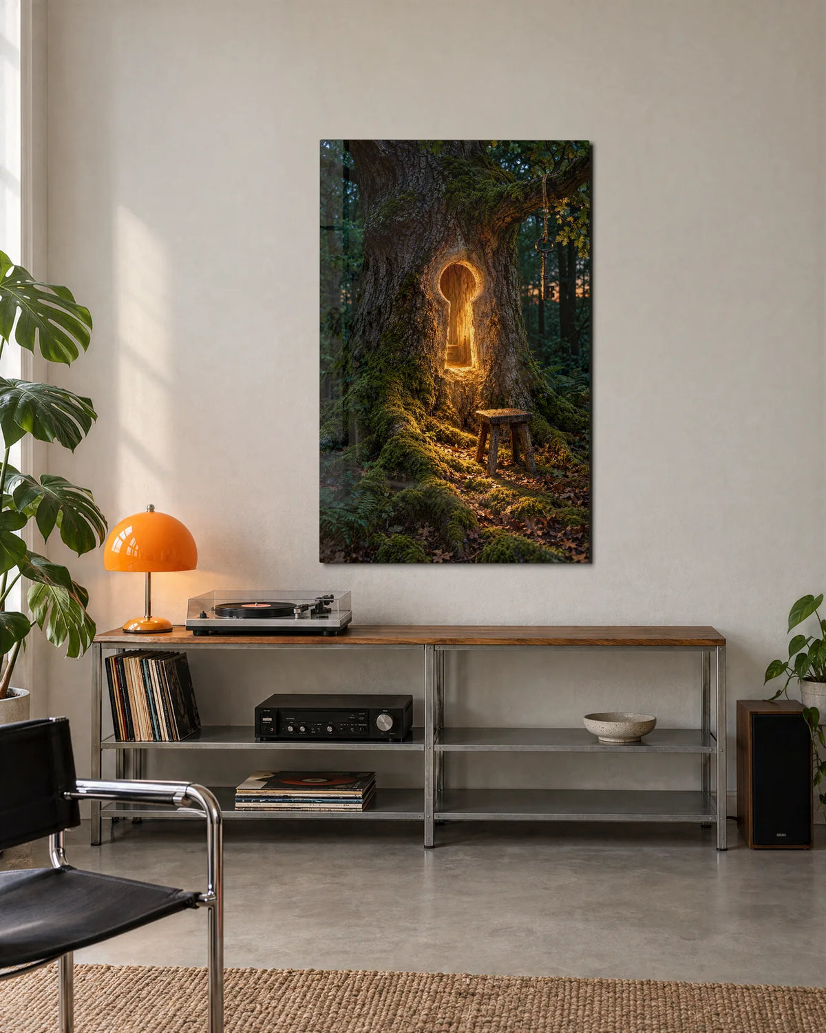 The Door in the Tree — shown in a living space