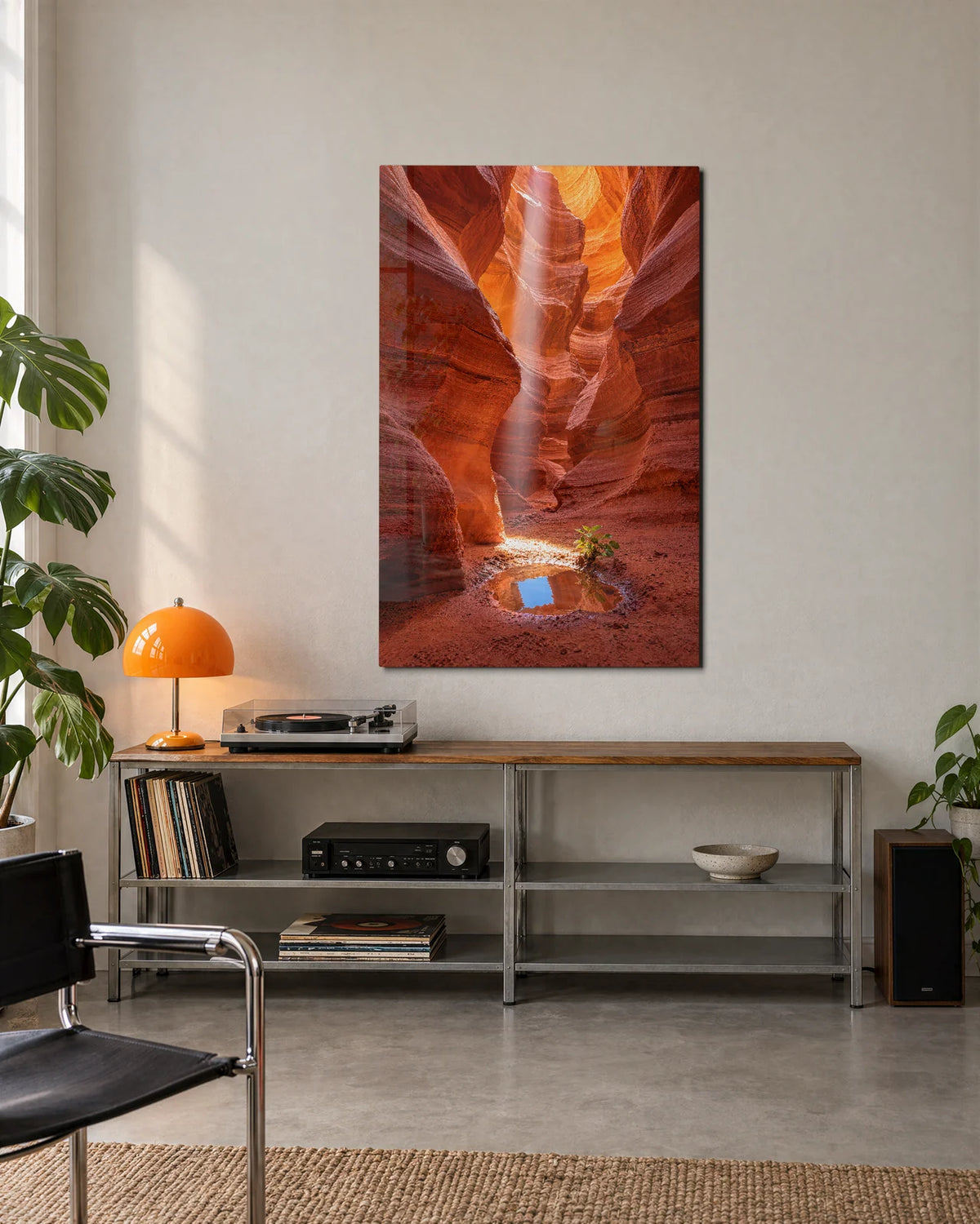 A Pool of Canyon Light — shown in a living space