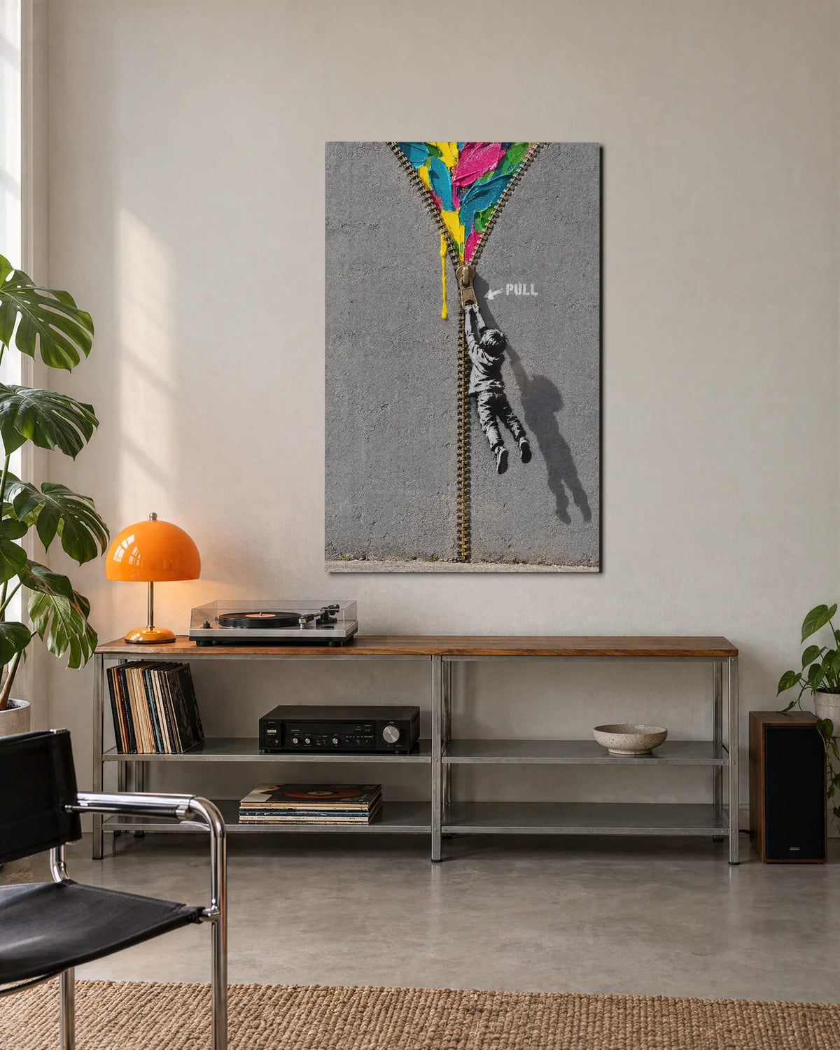 Pull for Colour — shown in a living space