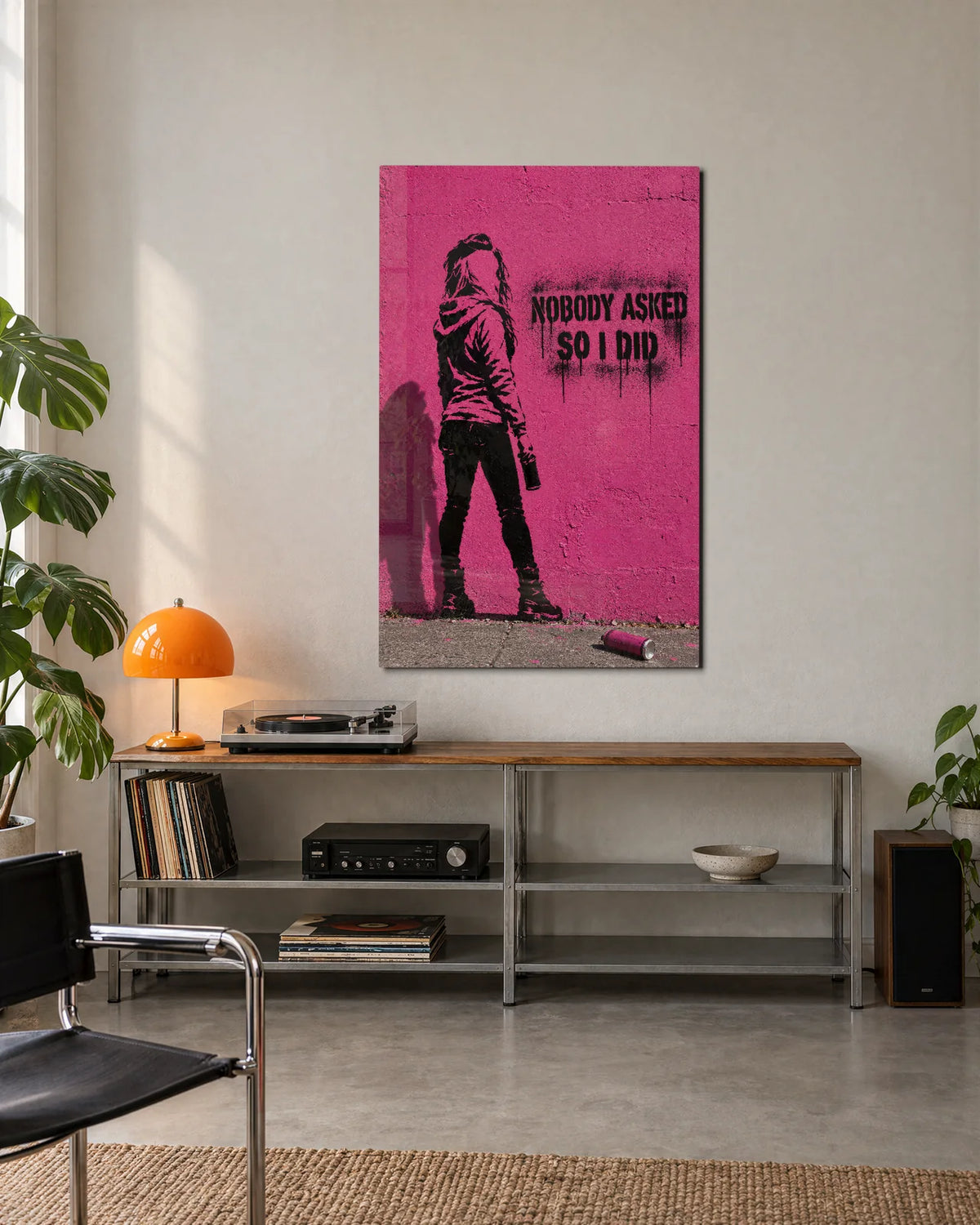 Nobody Asked So I Did — shown in a living space