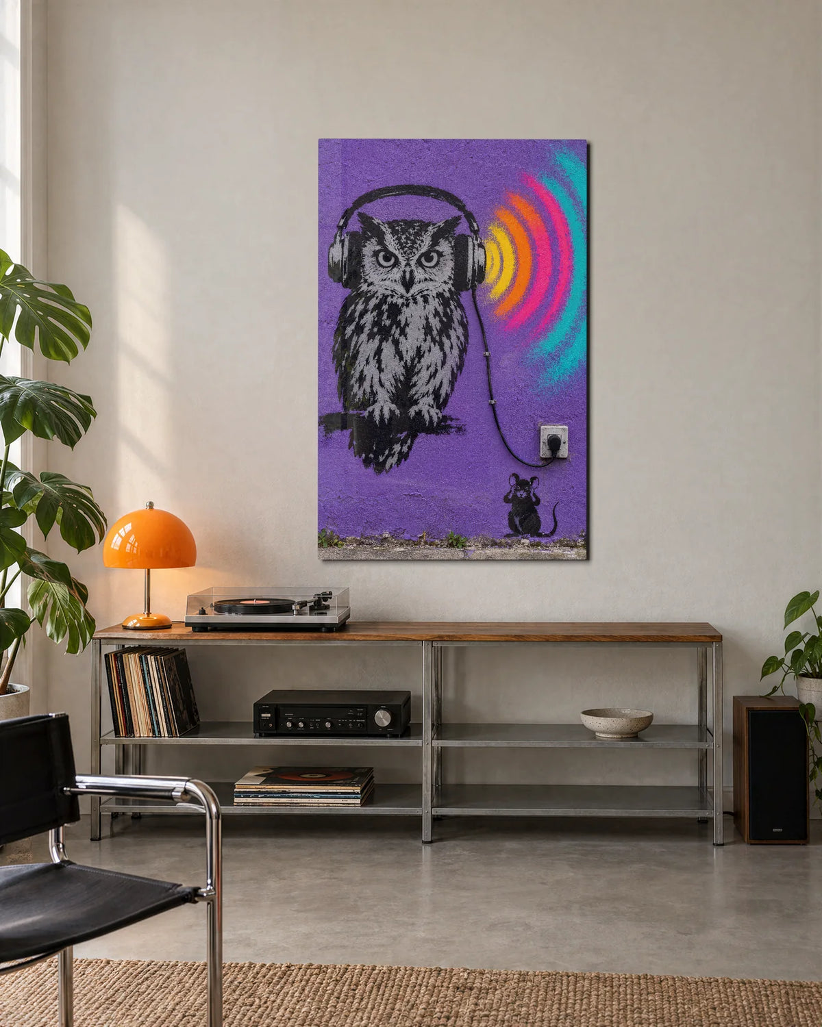 Night Listener — shown in a living space
