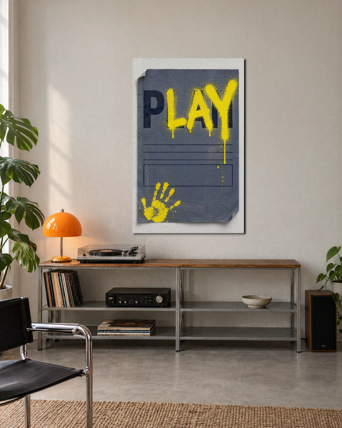 Play on the Page — shown in a living space