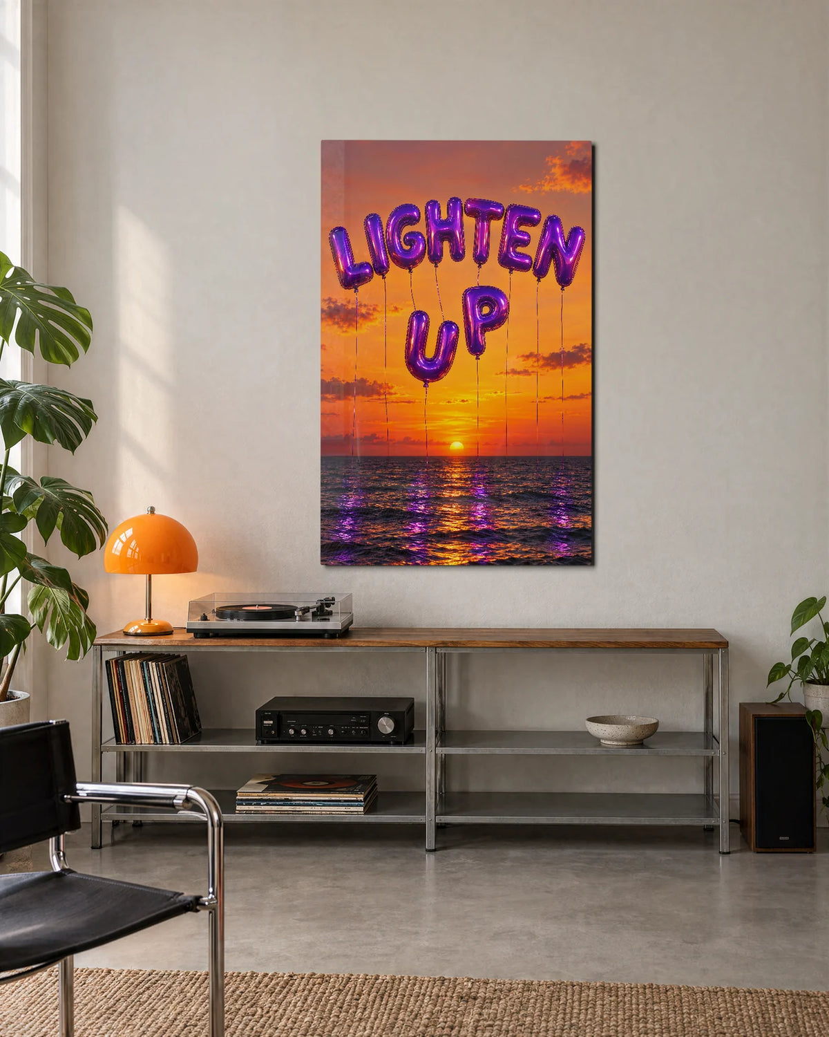 Lighten Up — shown in a living space