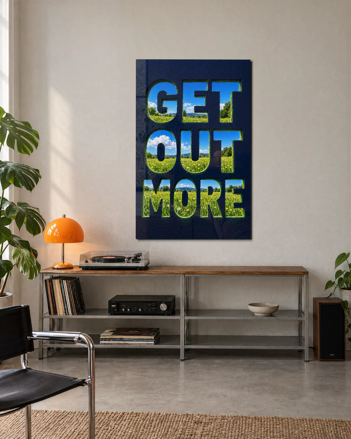 Get Out More — shown in a living space