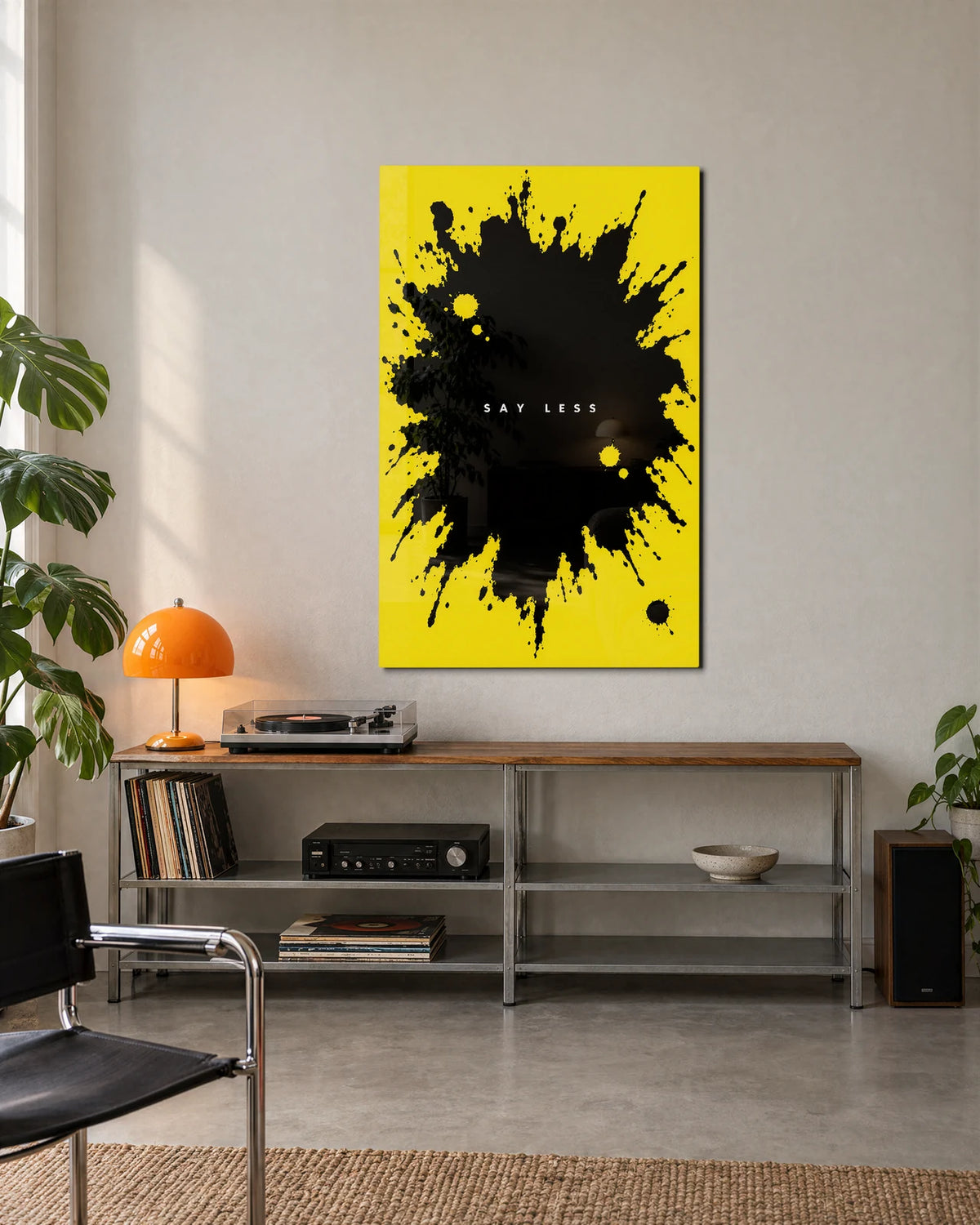 Say Less — shown in a living space